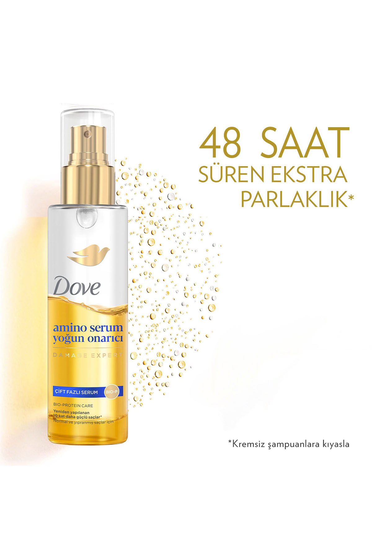 Çift Fazlı Saç Serumu Amino Serum Yoğun Onarıcı 80 ml x2 — SET.UNİ.10913 — تصویر 5 از 8