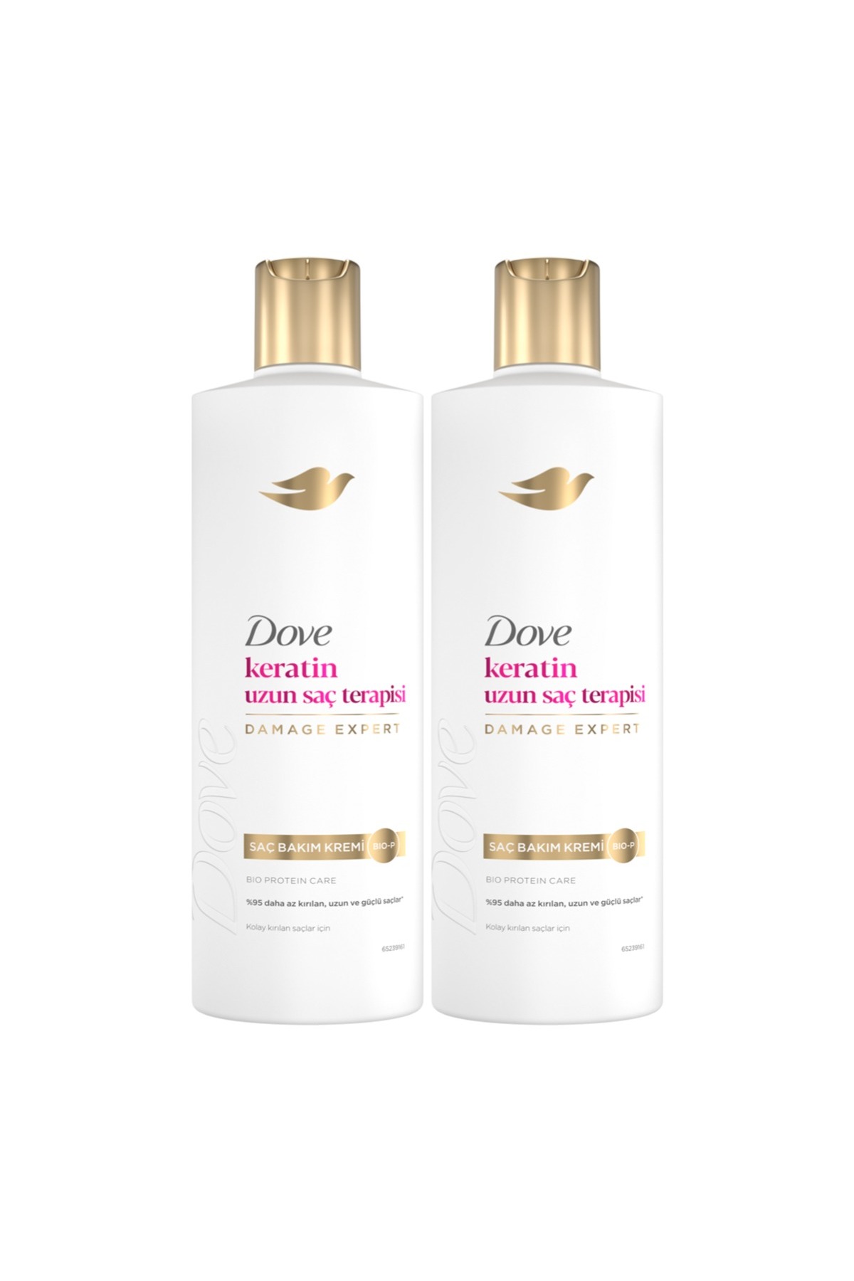 Saç Bakım Kremi Keratin Uzun Saç Terapisi 350 ml x2 — SET.UNİ.10911 — تصویر 3 از 9