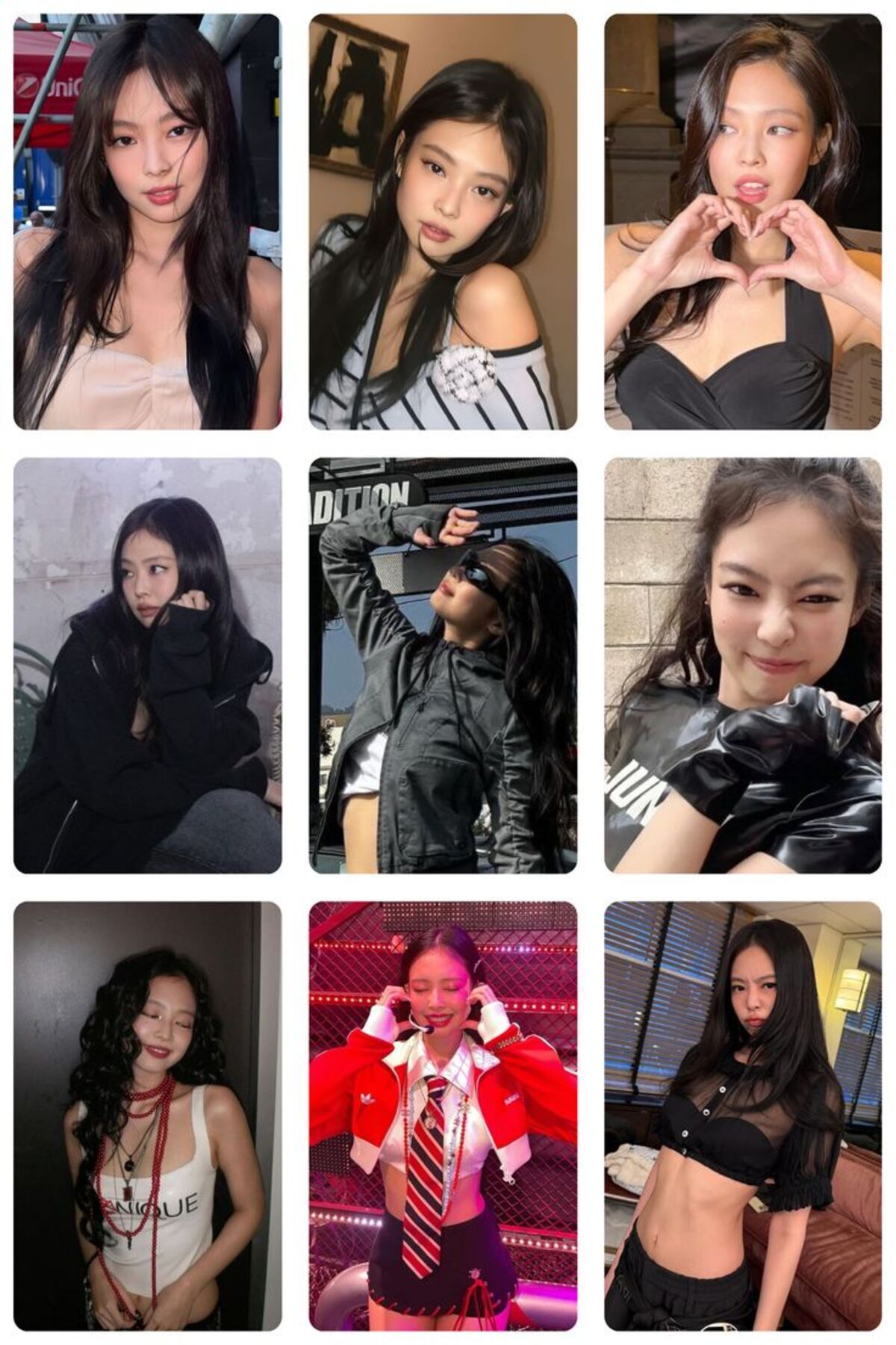animeandyourworld BLACKPİNK JENNİE ROSE JİSOO LİSA 1 ADET FOTOKART