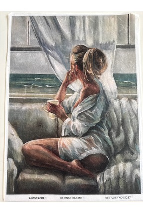 Lineart Dekopaj Kağıdı no5287