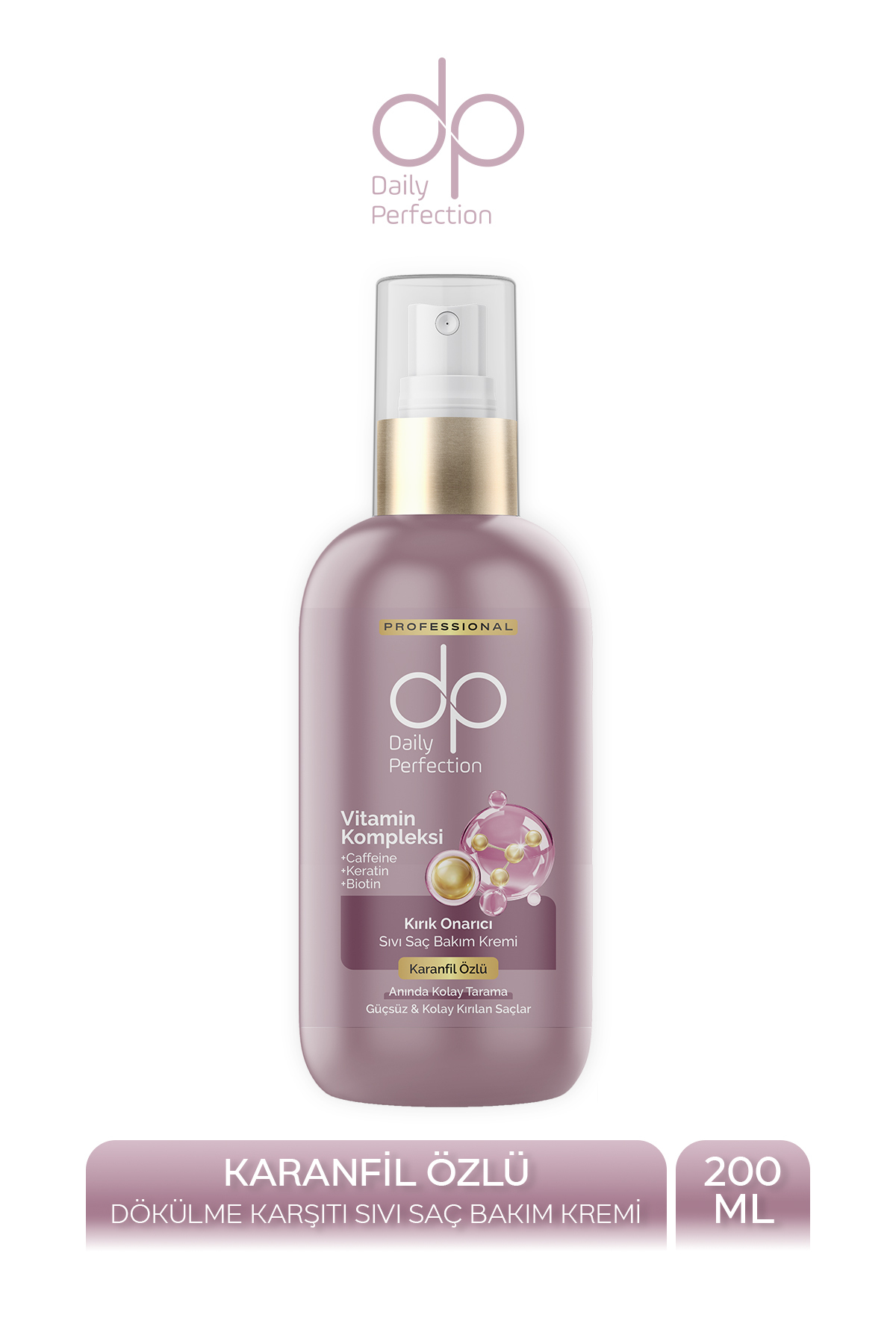dp Daily Perfection Sıvı Saç Bakım Kremi Karanfil Özlü 200 ml — 06D0229
