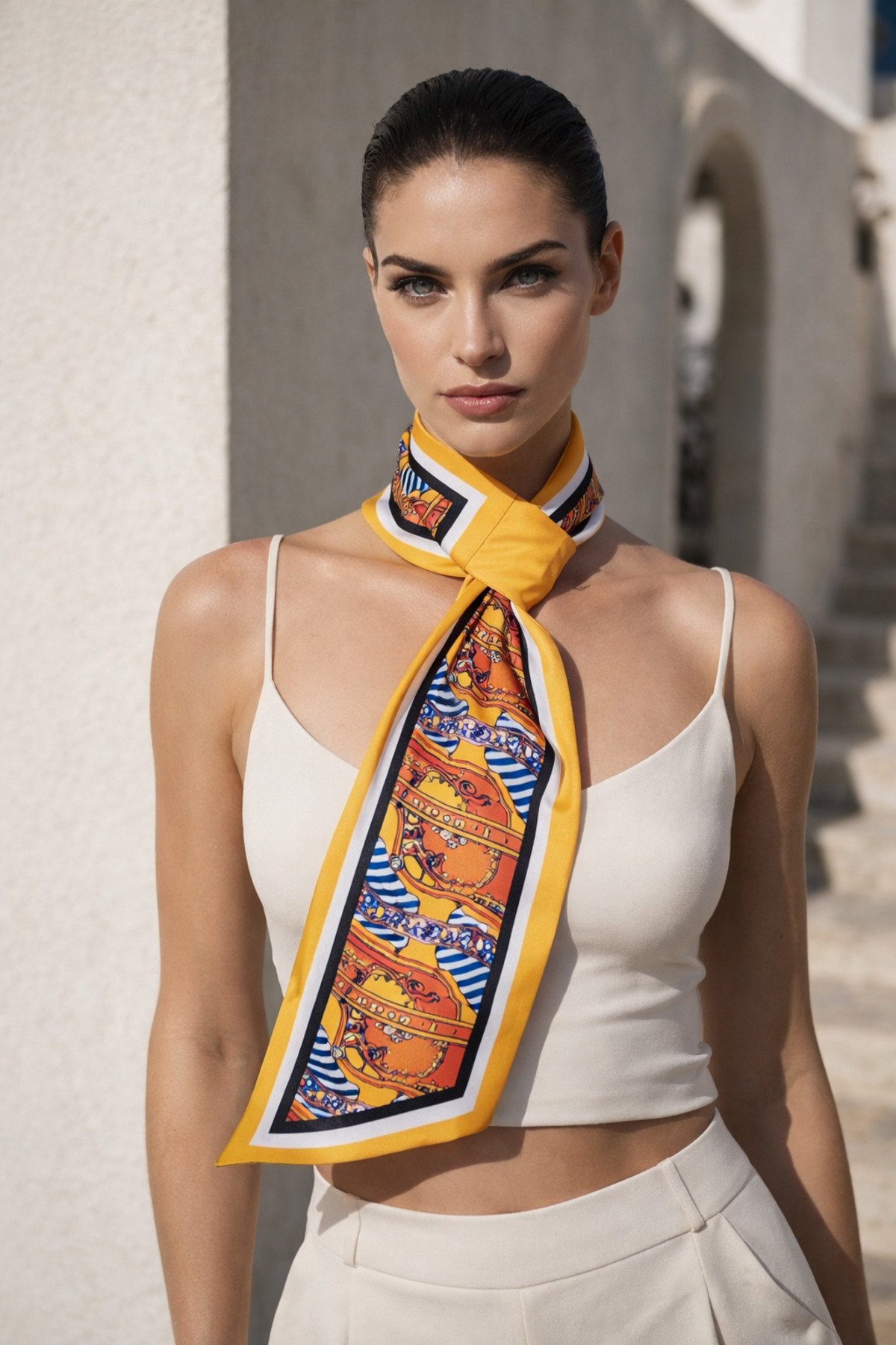 Premium Patterned Neck Scarves