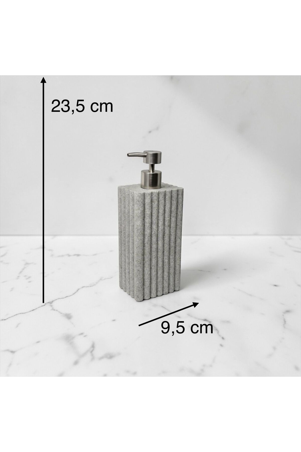 Ladurée 790 ml Mermer Line Sıvı Sabunluk – Şık ve Modern Banyo & Mutfak Dispenseri