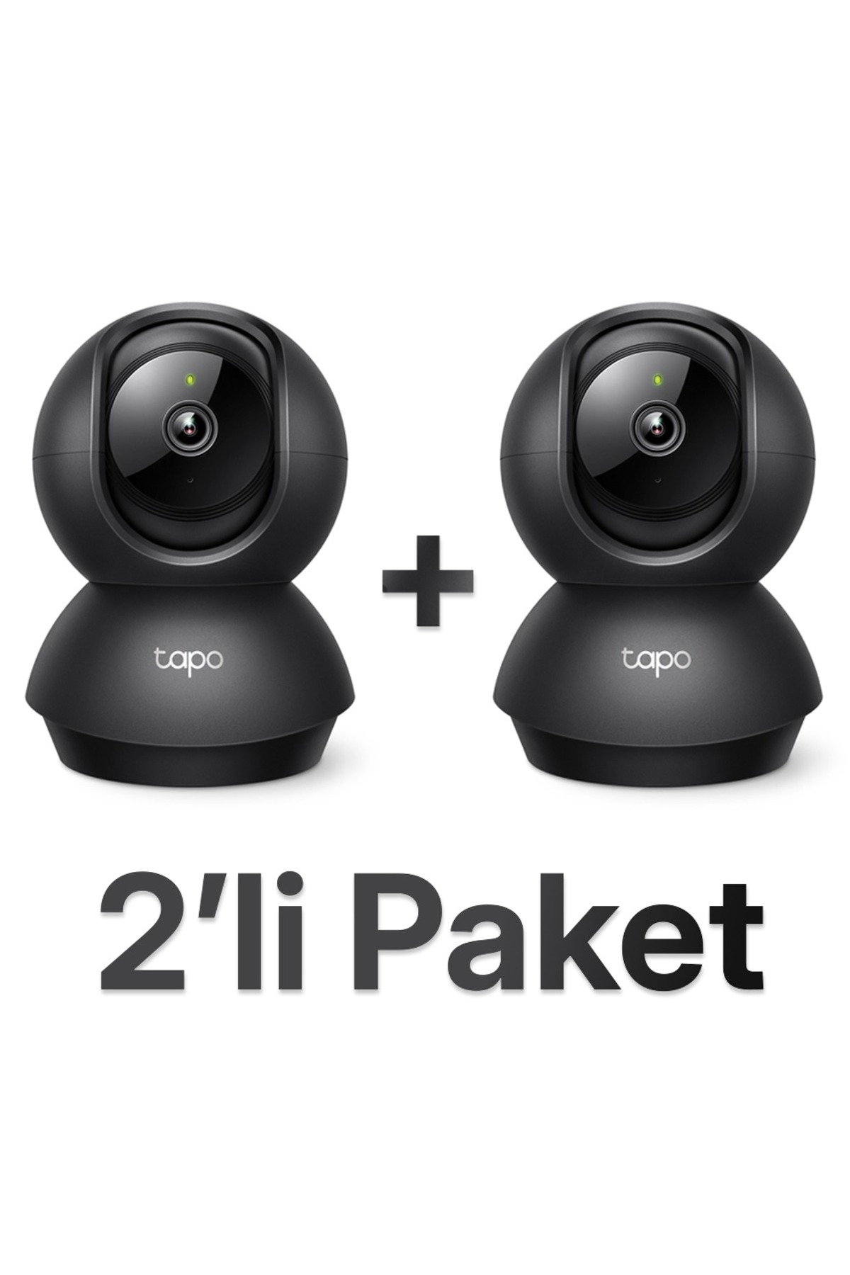 Tp-Link Tapo C211 (2-Pack) 2K 3MP Yatay ve Dikey Ev Güvenliği Wi
