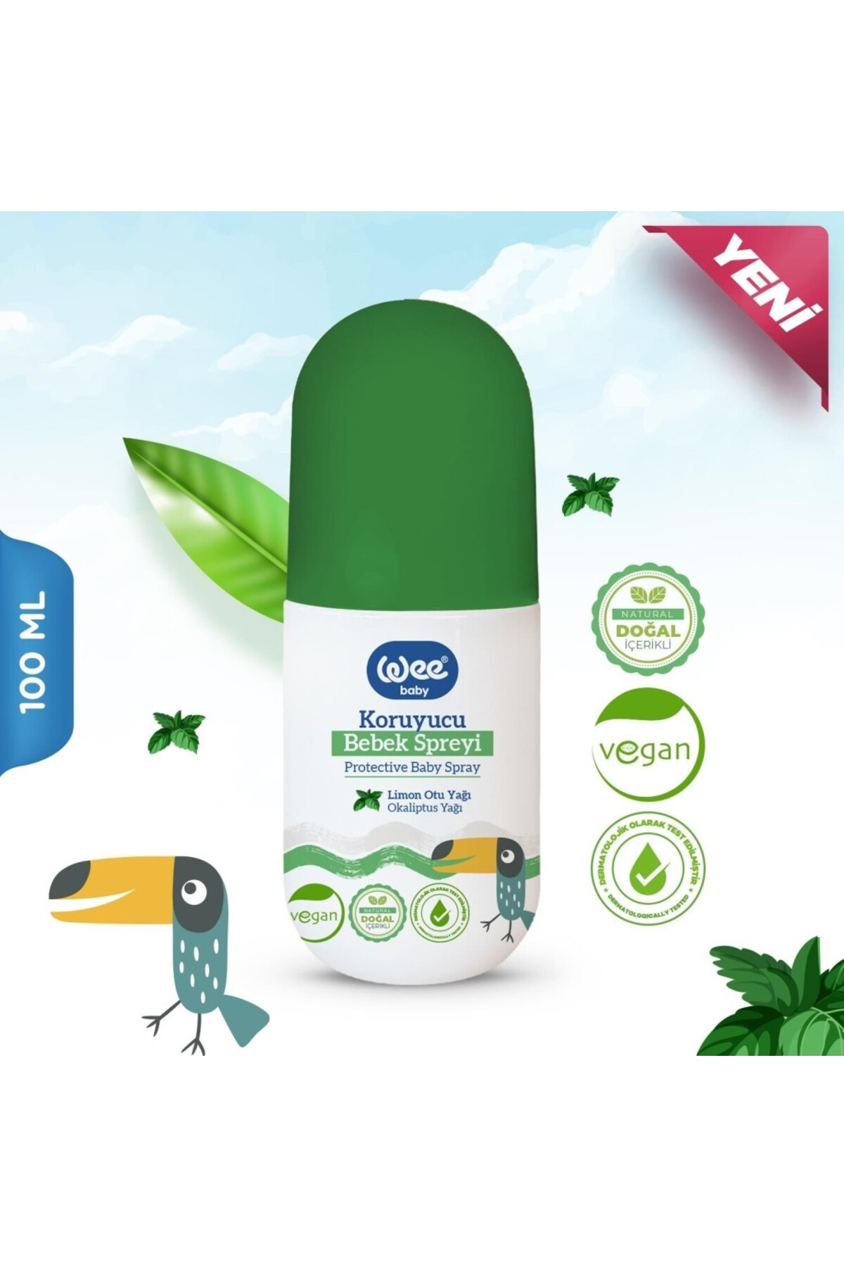 NEW PARADISE SDA Koruyucu Bebek Spreyi 100 ml 85421245 fotoğrafı 2 (önizleme)