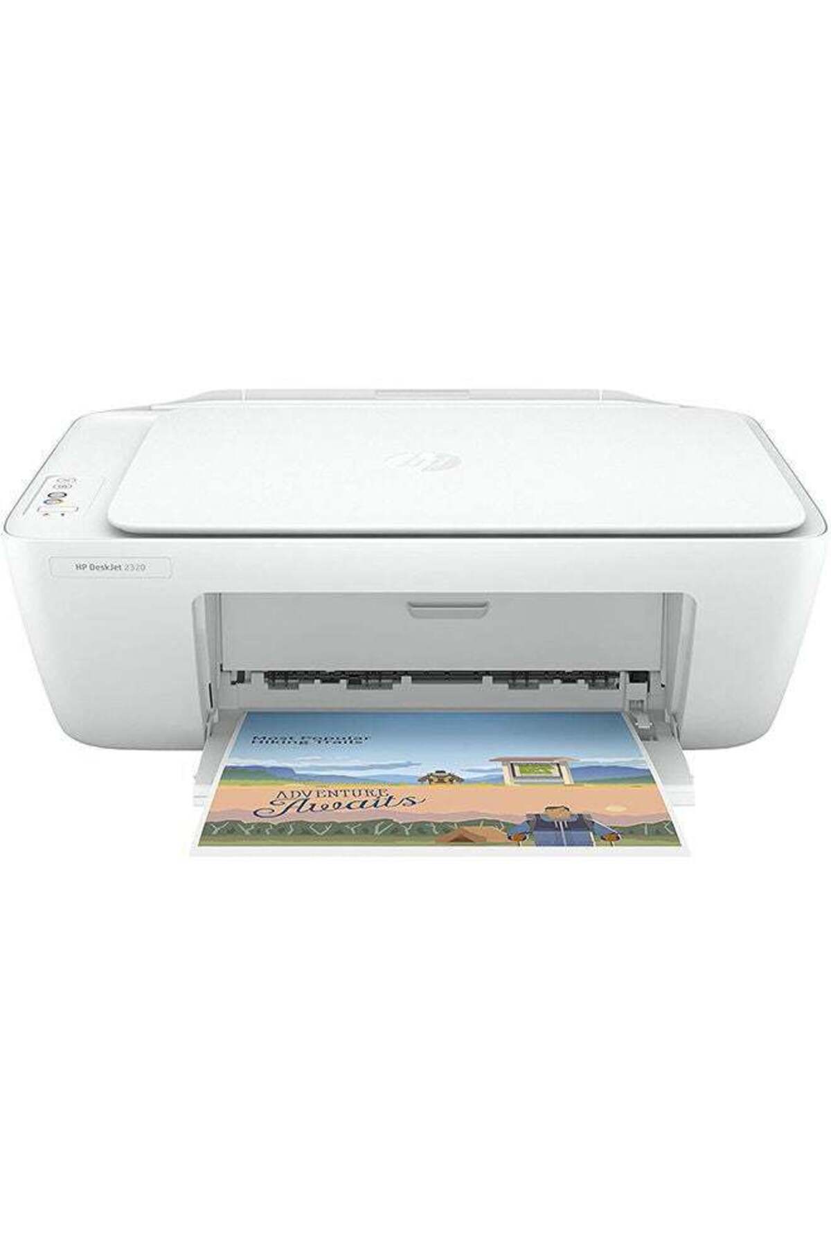 طابعة HP Deskjet 2320 متعددة الوظائف مع منفذ USB،...