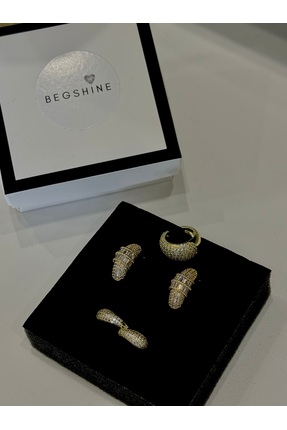 BEGSHİNE Kombin Küpe Set