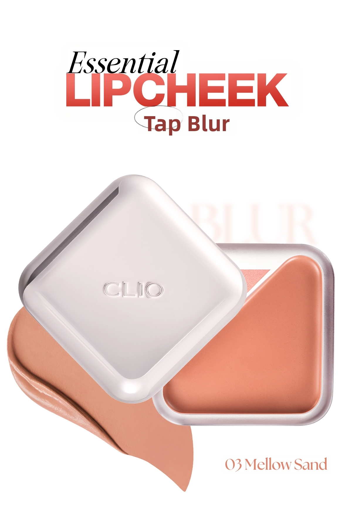 CLIO Lip and Cheek Colorant, Smooth Matte Balm Essential Lipcheek