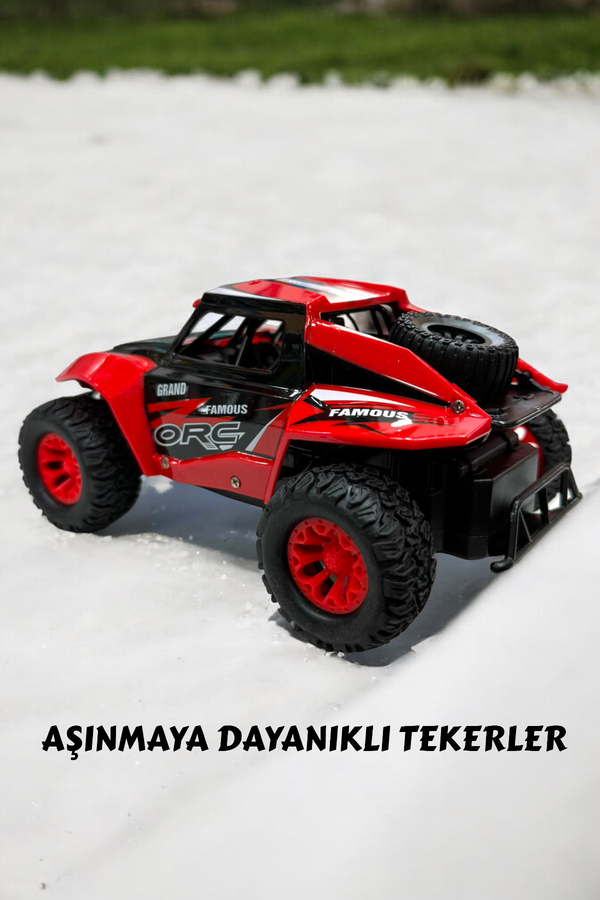YILDIRIM OYUNCAK Uzaktan Kumandalı Şarjlı High Speed Racing Araba - 20 cm Full Fonksiyon Darbe Önleyici Arazi Arabası fotoğrafı 2 (önizleme)