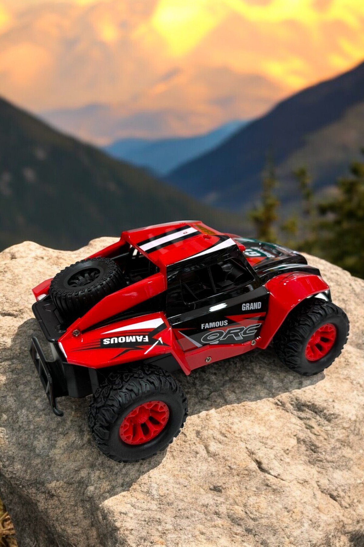 YILDIRIM OYUNCAK Uzaktan Kumandalı Şarjlı High Speed Racing Araba - 20 cm Full Fonksiyon Darbe Önleyici Arazi Arabası fotoğrafı 7 (önizleme)