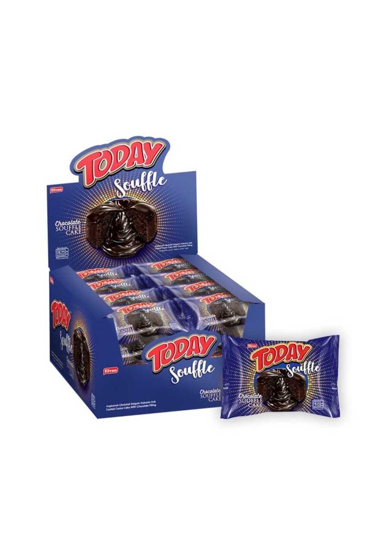 Elvan Today Suffle Kek Kakao Kremalı 40 Gr. 24 Adet (1 Kutu) - Fiyatı, Yorumları