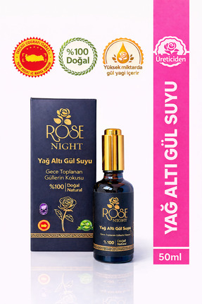 Rose Night Yağ Altı Gül suyu(50 ml)