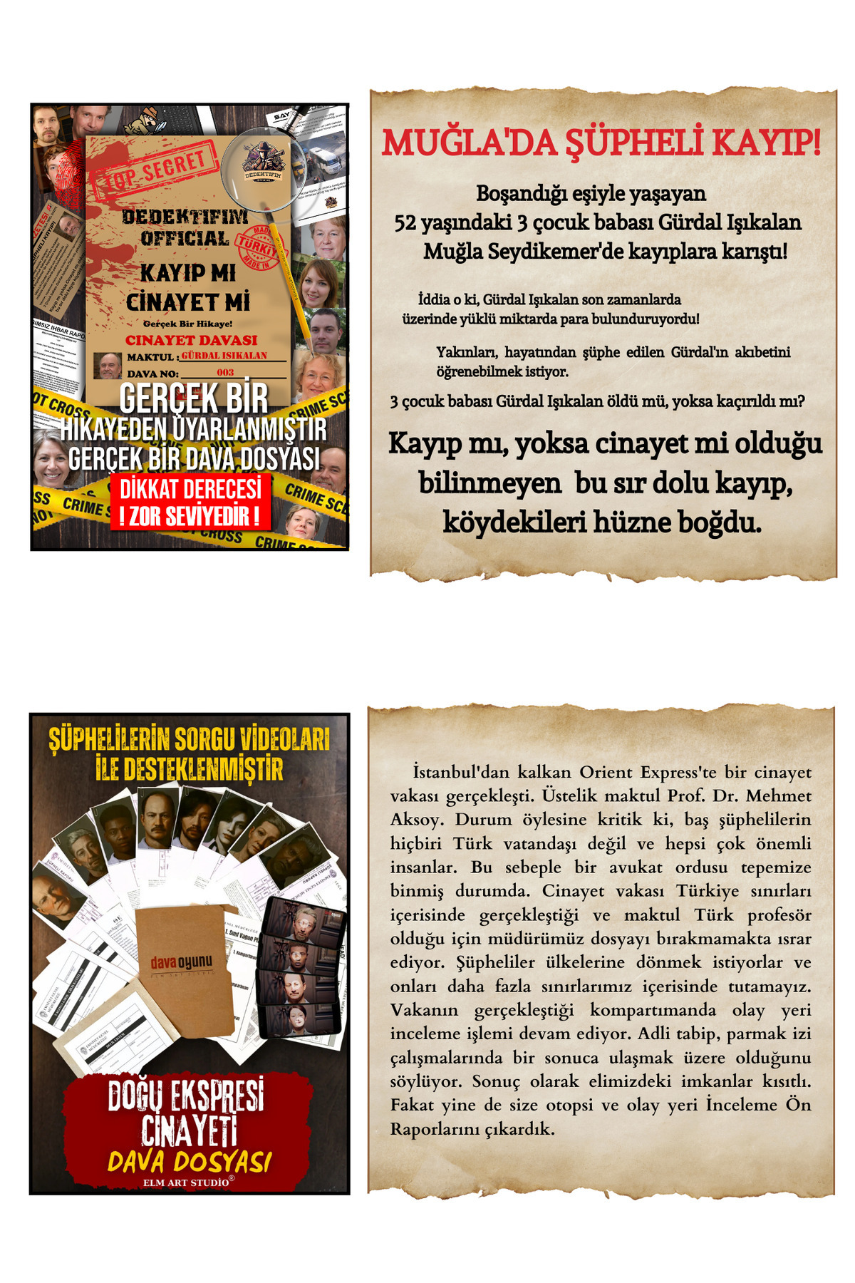 Suçlu Kim Dedektif Oyunu-suçluyu Bulma-katili Bulma Oyunu-cinayet Bulma-katil Bulma-gizem fotoğrafı 4 (önizleme)