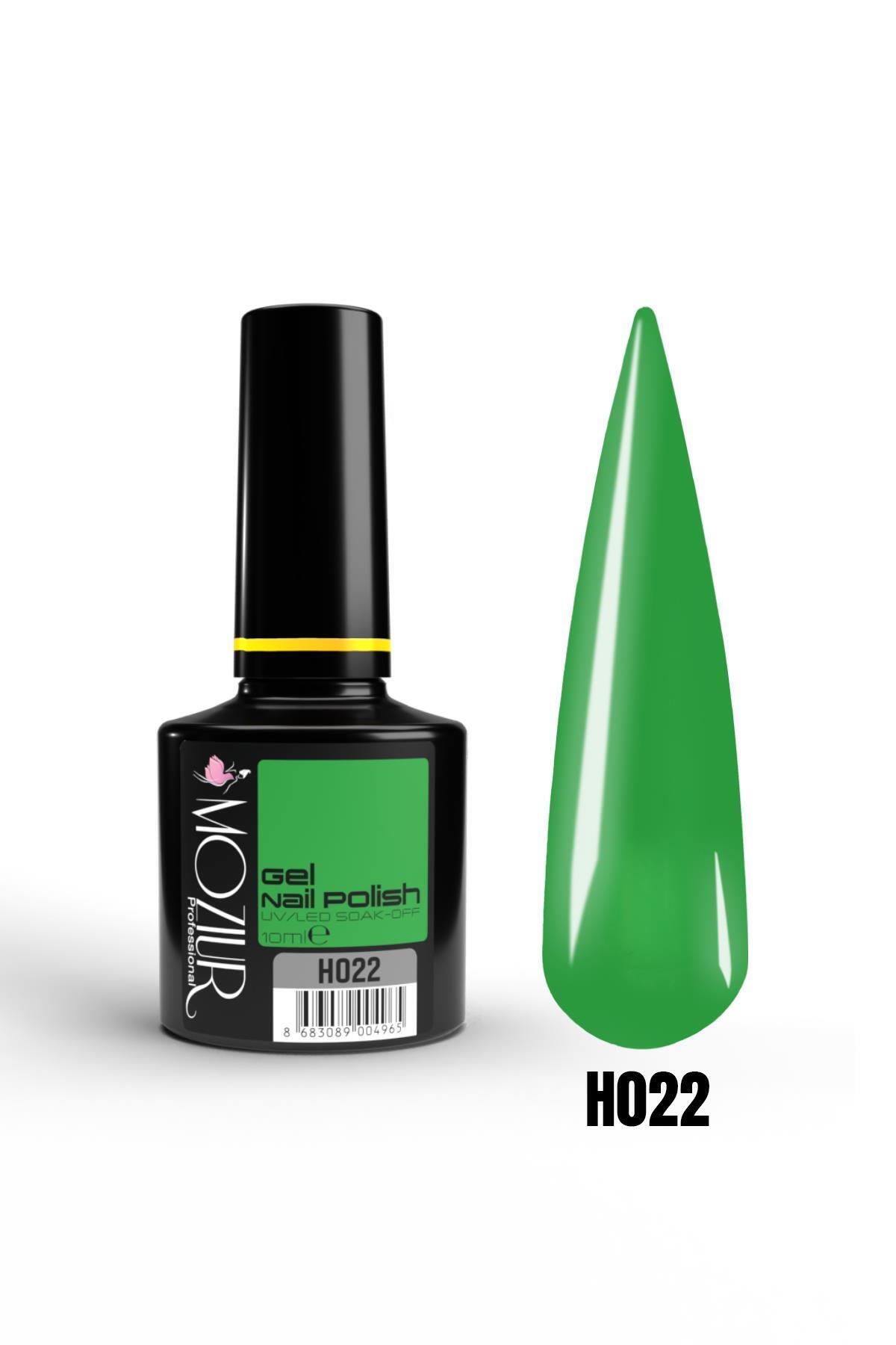 Kalıcı Oje UV Led H022 (YEŞİL SERİSİ) 10ml — سبز 8683089004750 — تصویر 2 از 3