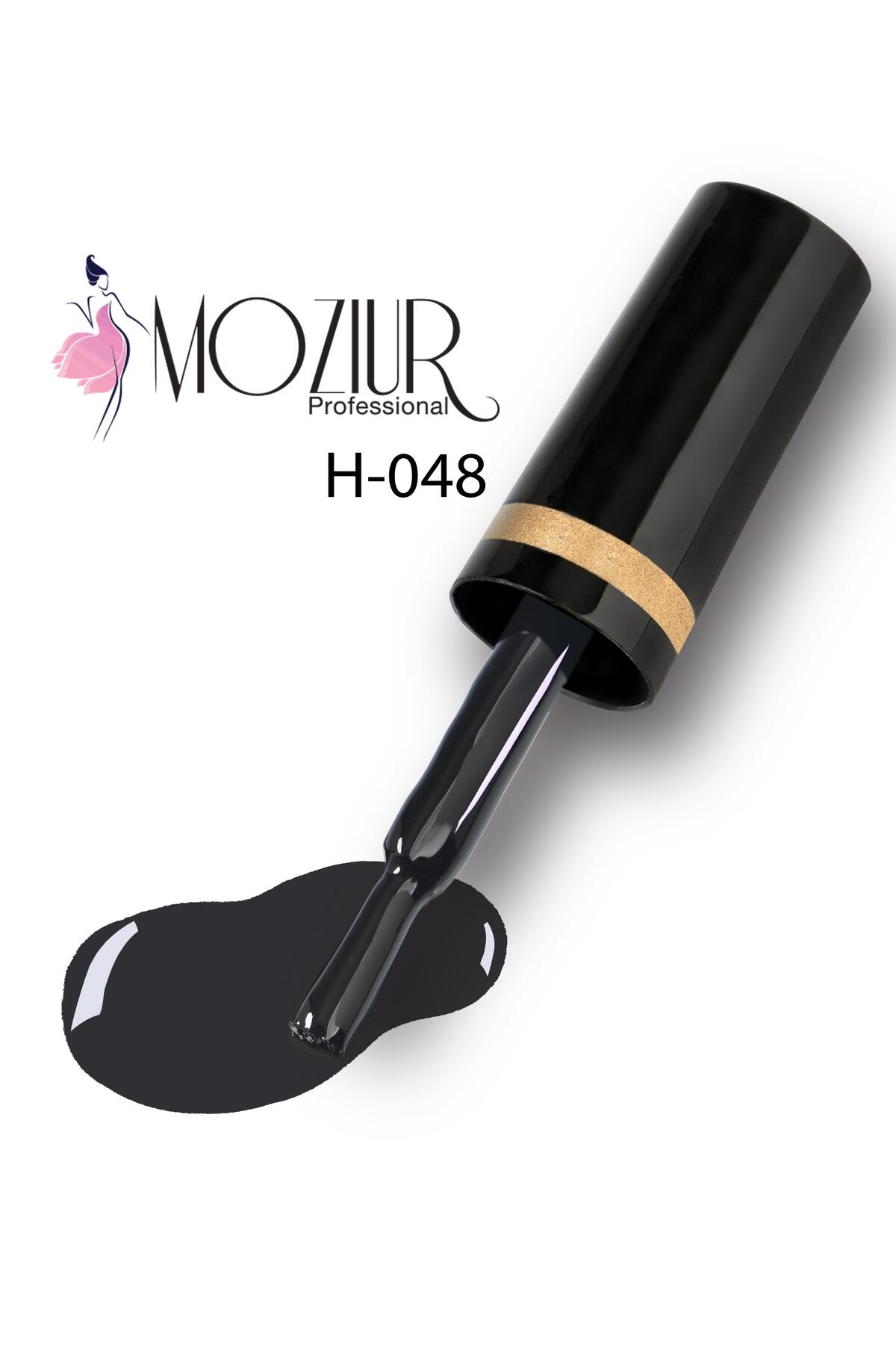 Kalıcı Oje Uv Led H048 SİYAH (ANA RENKLER) 10ml — مشکی 8683089004750 — تصویر 4 از 5