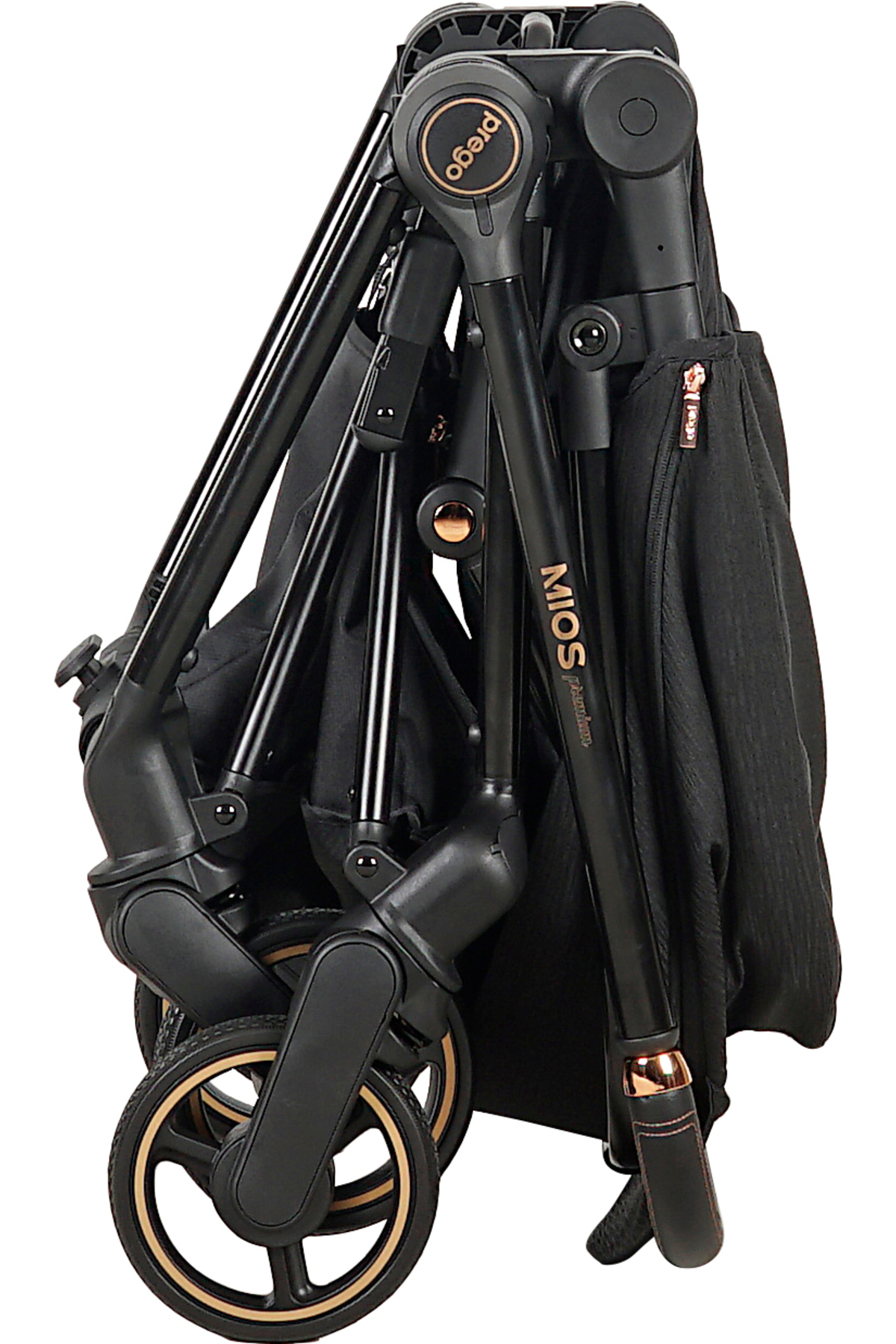 Prego Mios Premium Koldan Çift Yönlü Travel Sistem Bebek Arabası Siyah 2099 fotoğrafı 7 (önizleme)