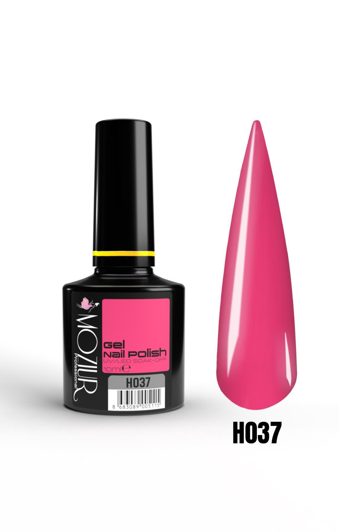 Kalıcı Oje Uv Led H037 (PEMBE SERİSİ) 10ml — صورتی 8683089004750 — تصویر 3 از 5