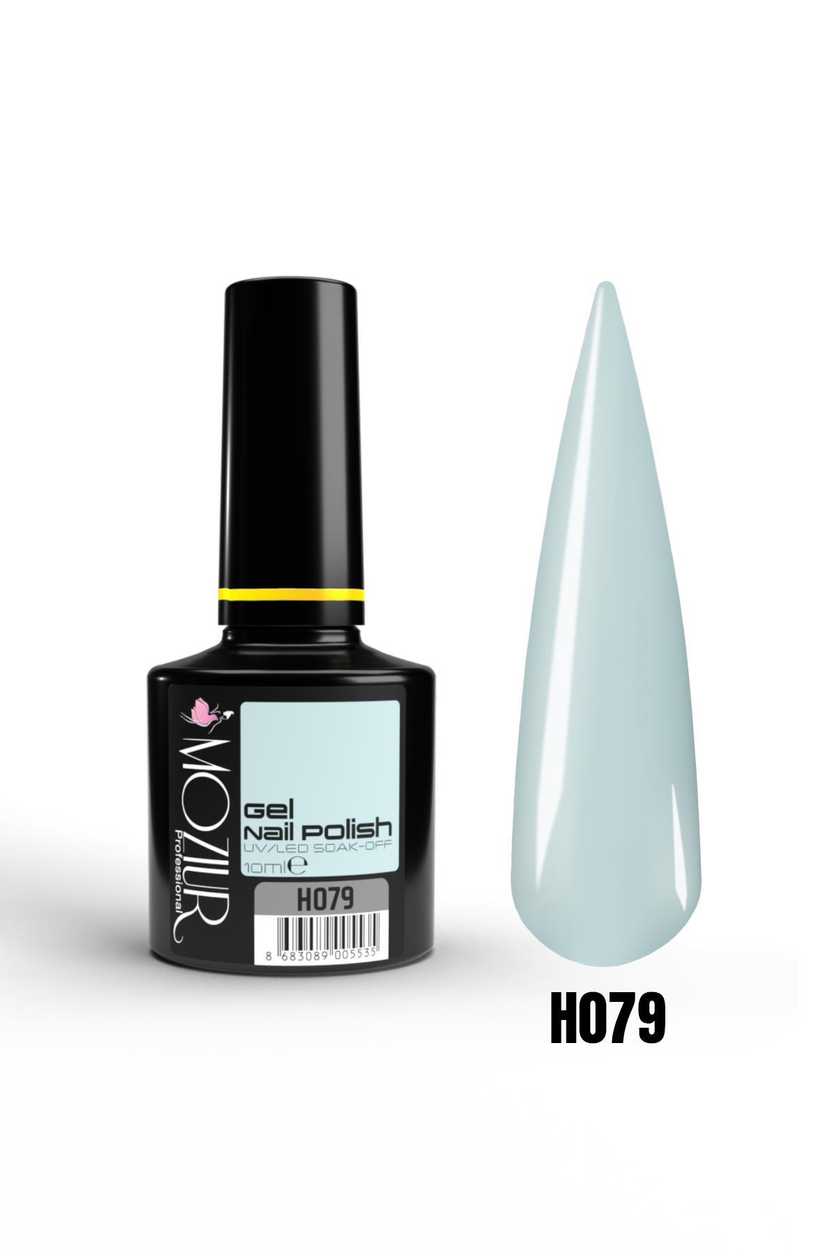 Kalıcı Oje Uv Led H079 (MAVİ SERİSİ) 10ml — آبی 8683089004750 — تصویر 2 از 3