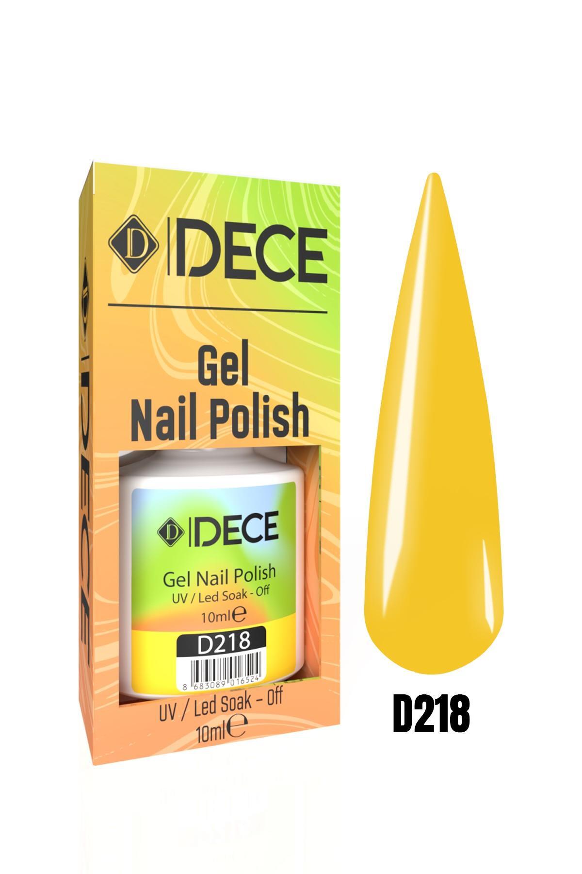 Kalıcı Oje Uv Led D218 (SARI SERİSİ) 10ml — زرد 868308901603603 — تصویر 2 از 2