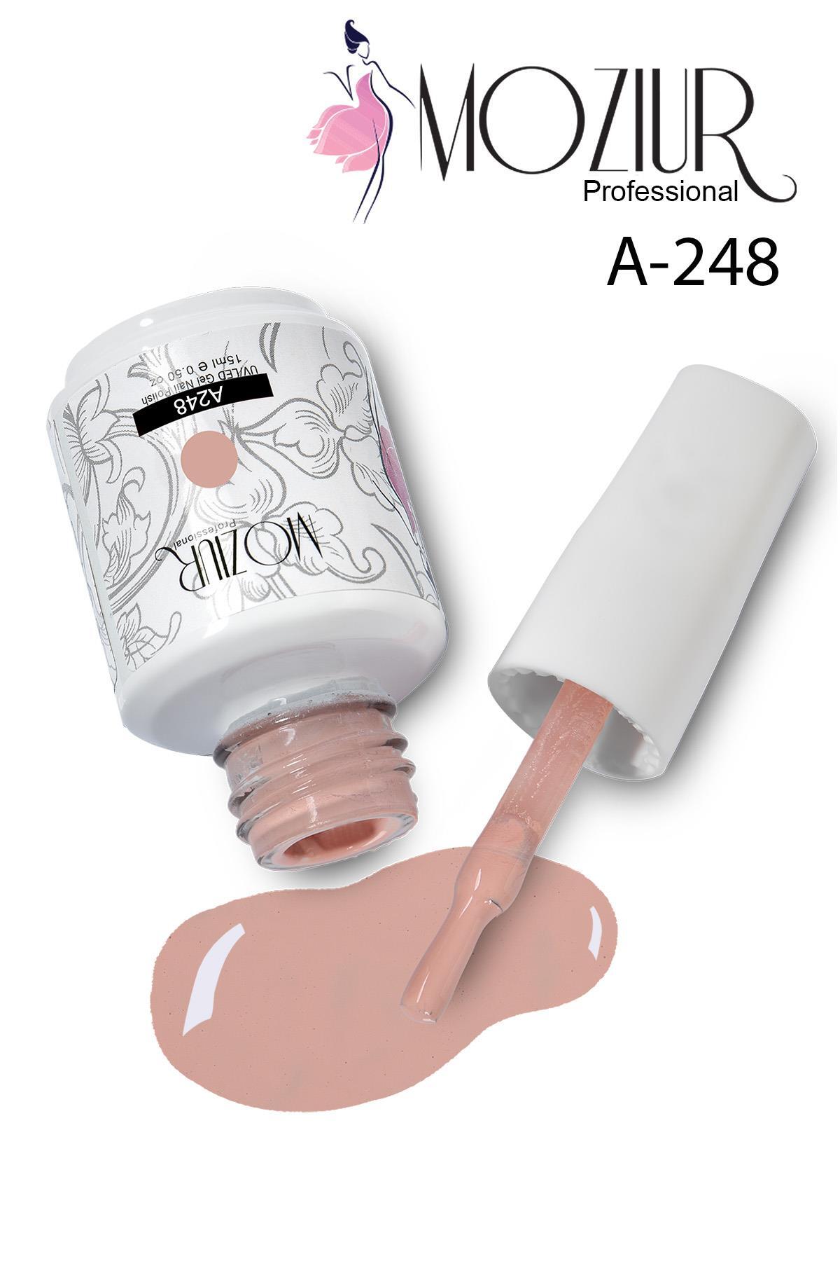 Kalıcı Oje UV Led A248 (NUDE SERİSİ) 15ml — صورتی 8683089009045 — تصویر 3 از 4