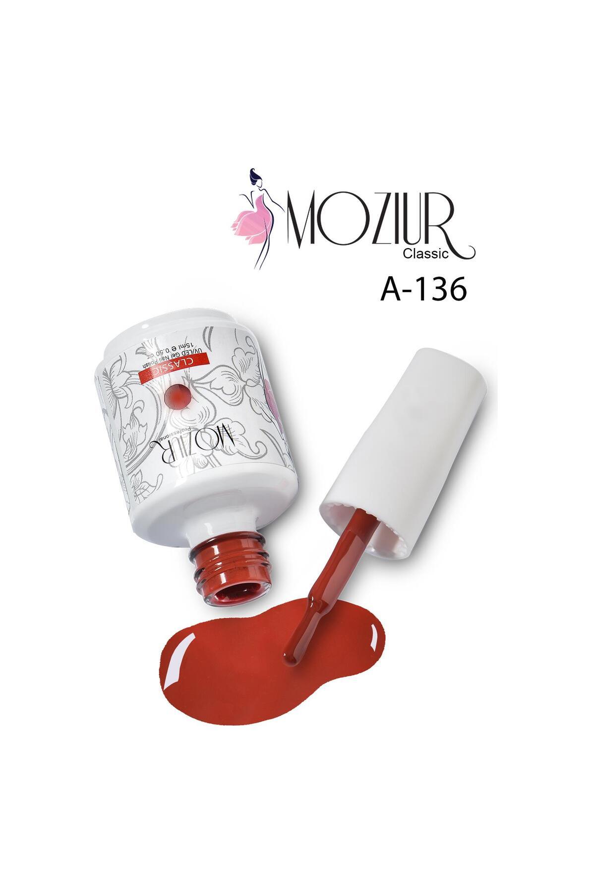 Kalıcı Oje Uv Led A136 (KIRMIZI SERİSİ) 15ml — زرشکی 8683089006013 — تصویر 3 از 3