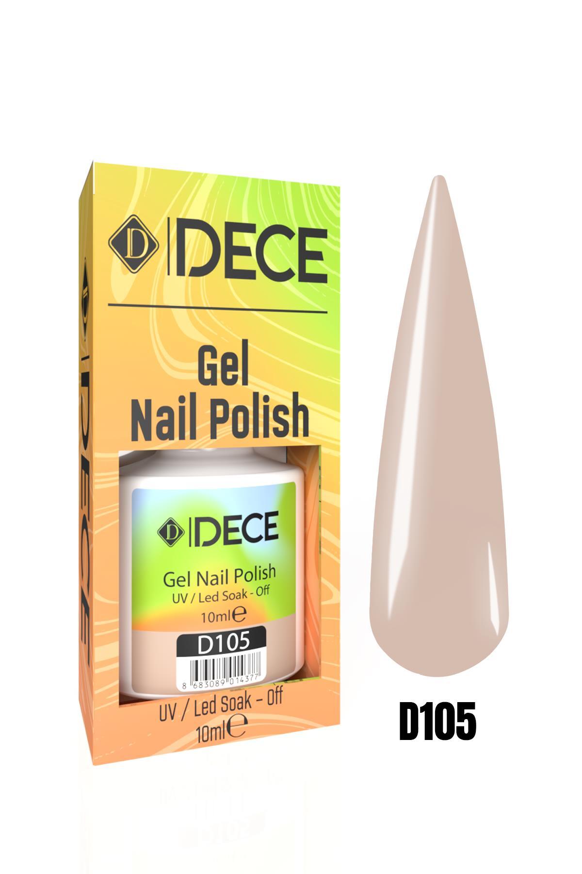 Kalıcı Oje Uv Led D105 (NUDE SERİSİ) 10ml — سفید 8683089014038801 — تصویر 2 از 2