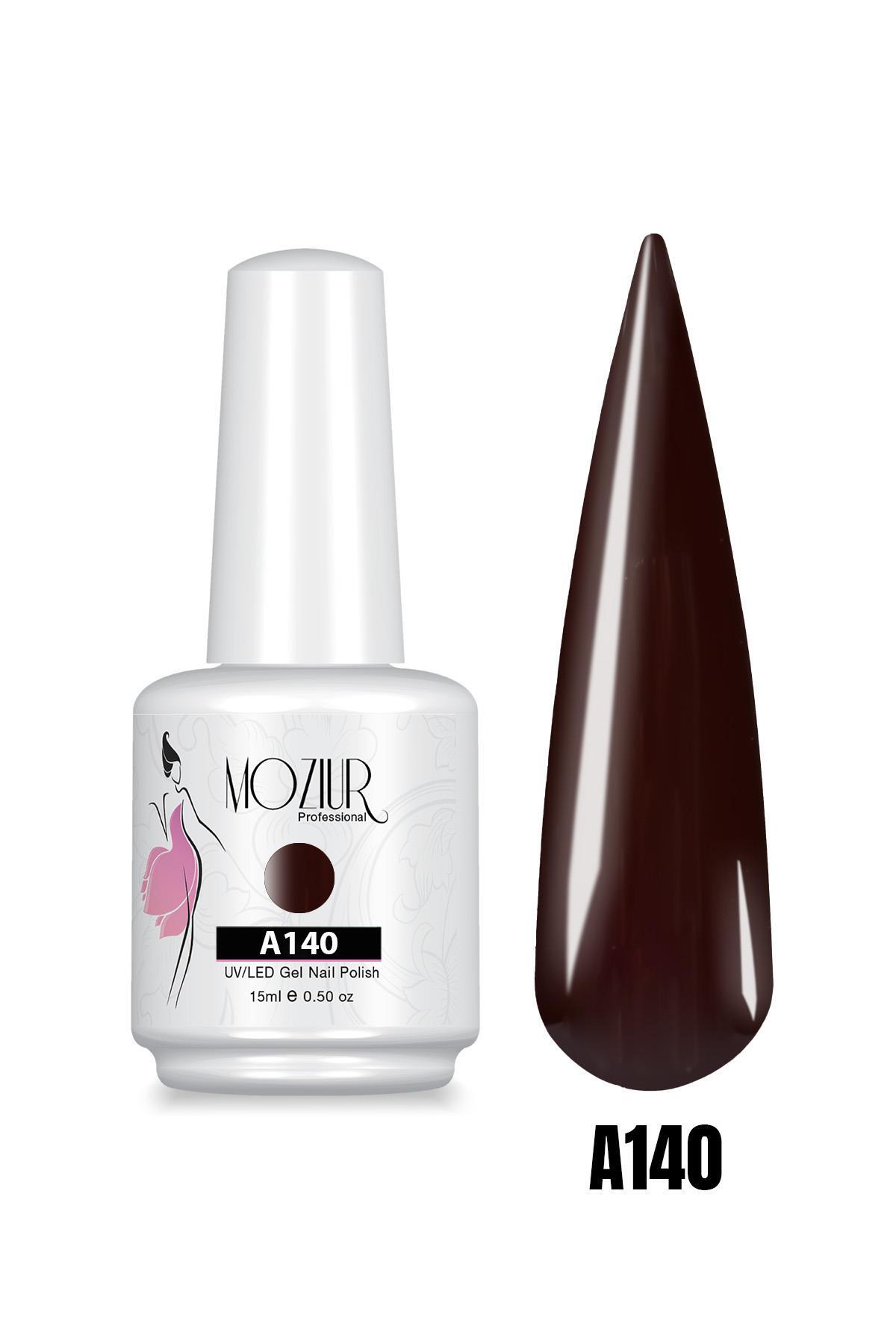 MOZIUR UV Led Kalıcı Oje 15ml KAHVE Serisi — قهوه‌ای 8683089007409