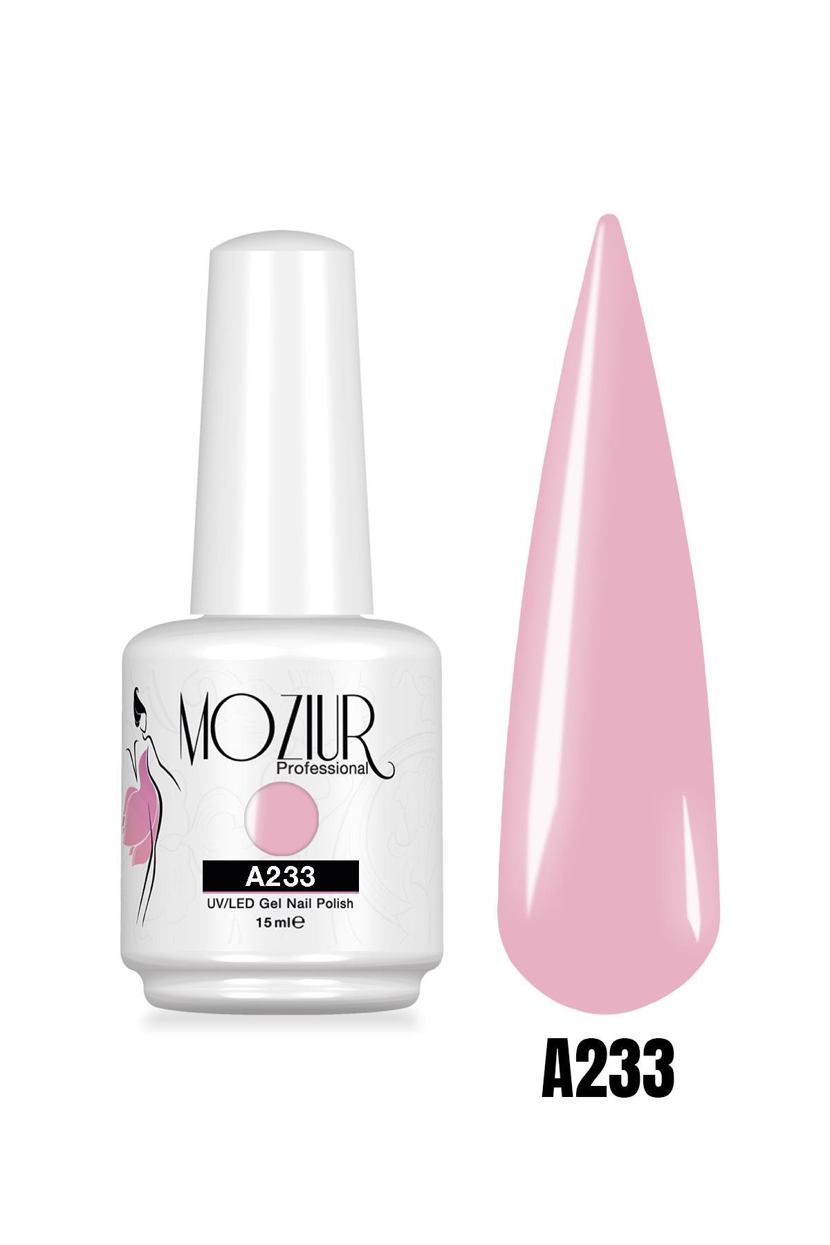 Kalıcı Oje UV Led A233 (PEMBE SERİSİ) 15ml — صورتی 8683089009045 — تصویر 3 از 4