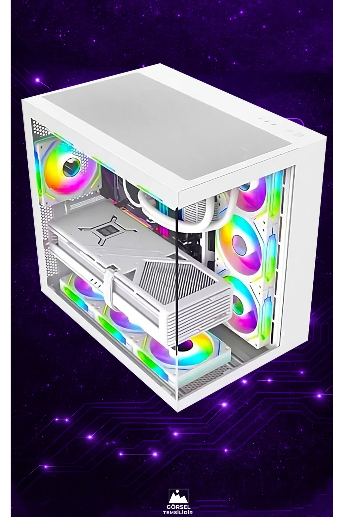 COMLOJI Gi LEGEND White RTX 5060 8GB + Intel i7 13700 32GB RAM 1