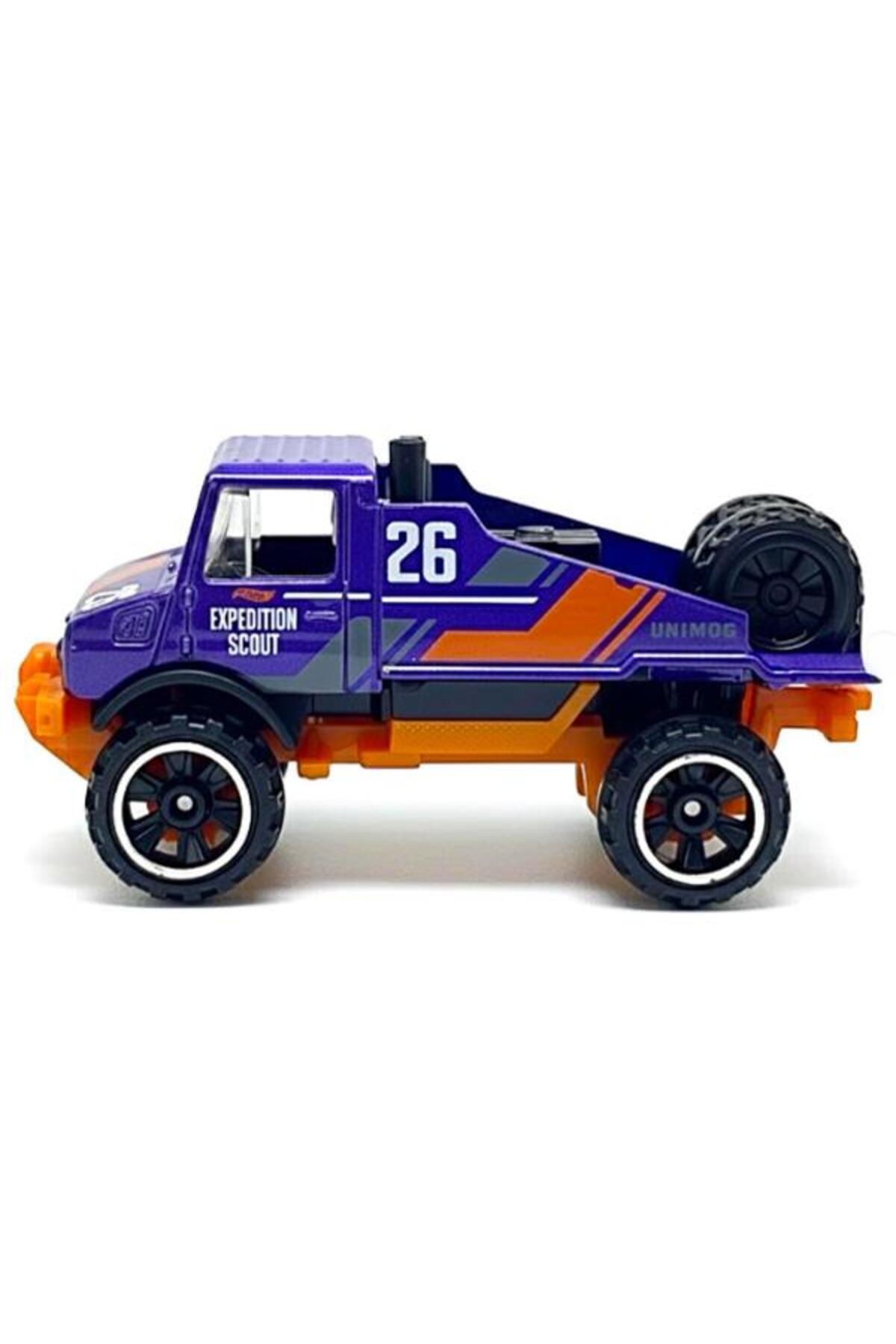 HOT WHEELS Truckin Along Mercedes Benz Unimog 1300L JJJ32 - Fiyatı