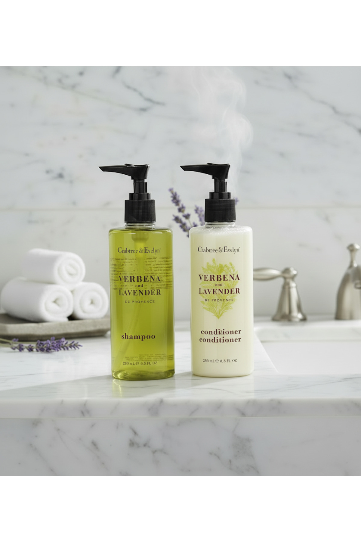 crabtree evelyn Crabtree & Evelyn's Verbena & Lavender 2'li Saç Bakım Seti 2 X 250 ml — 1754362880007