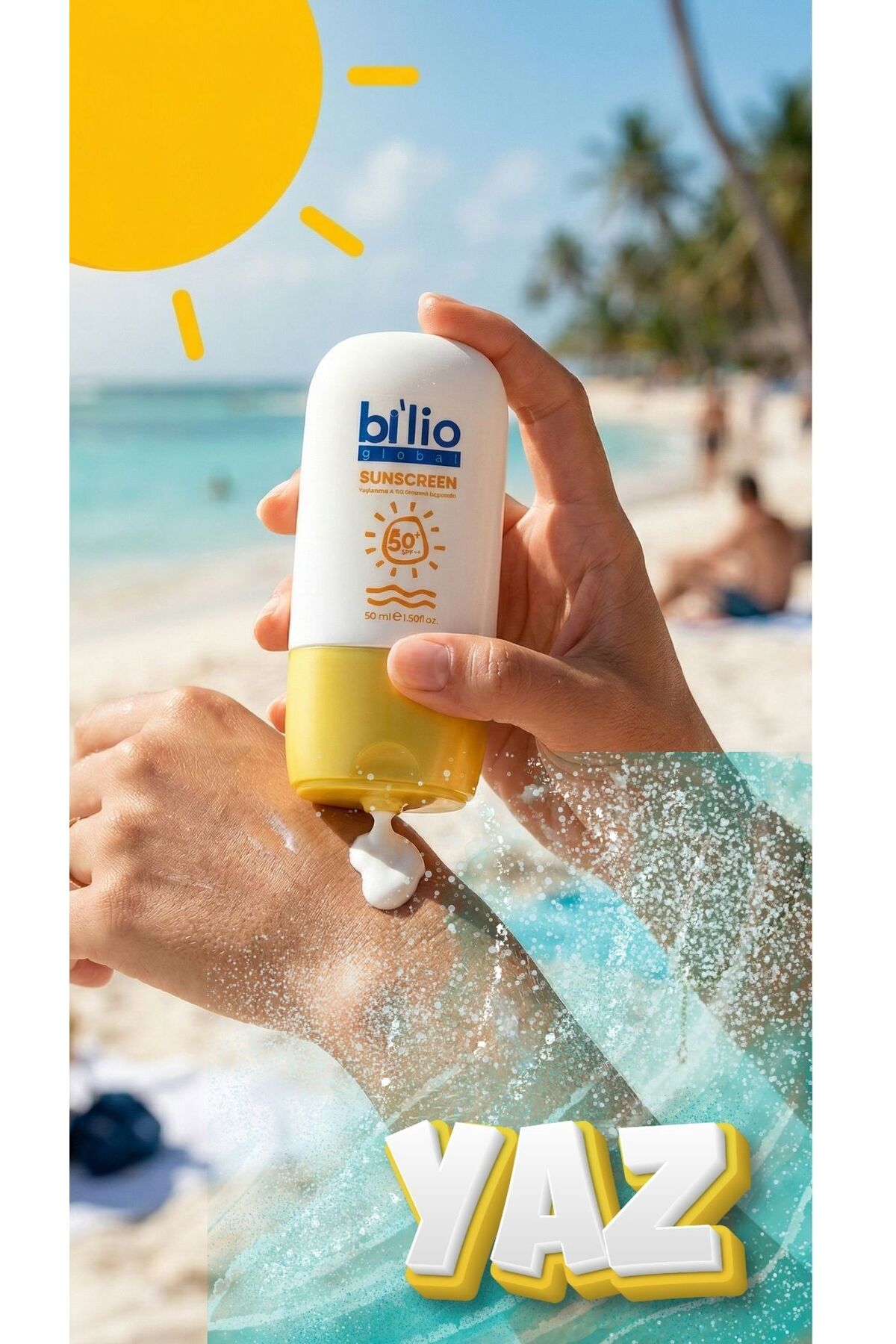 Bi Care Leke Karşıtı Yüksek Korumalı Güneş Kremi SPF 50+ - 50 ml fotoğrafı 3 (önizleme)