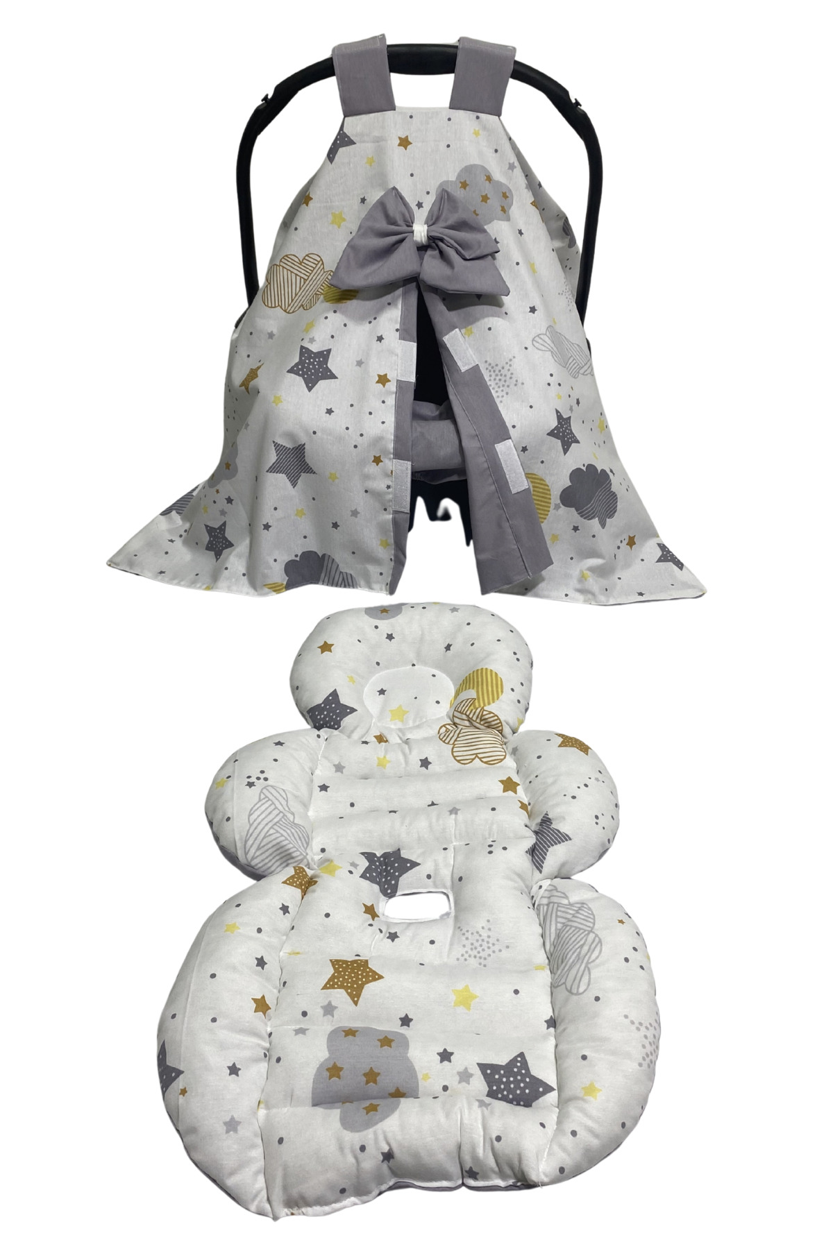 Happy Baby Dikiş Atölyesi 13’lü Babynest Puset Örtüsü Alt Açma Emzirme Yastığı Ana Kucağı Bebek Arabası Minderi Anne Yanı fotoğrafı 7 (önizleme)