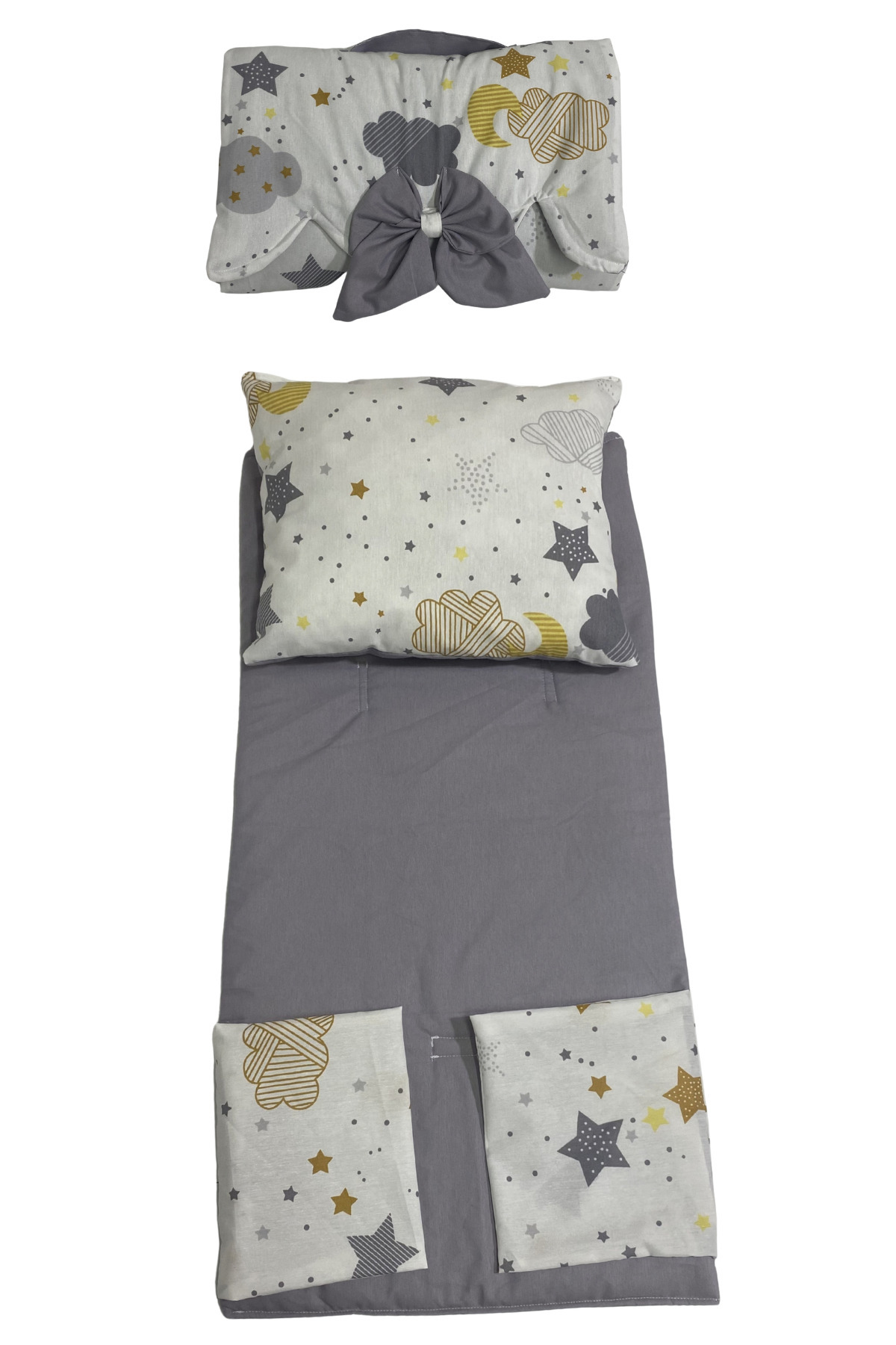 Happy Baby Dikiş Atölyesi 13’lü Babynest Puset Örtüsü Alt Açma Emzirme Yastığı Ana Kucağı Bebek Arabası Minderi Anne Yanı fotoğrafı 4 (önizleme)