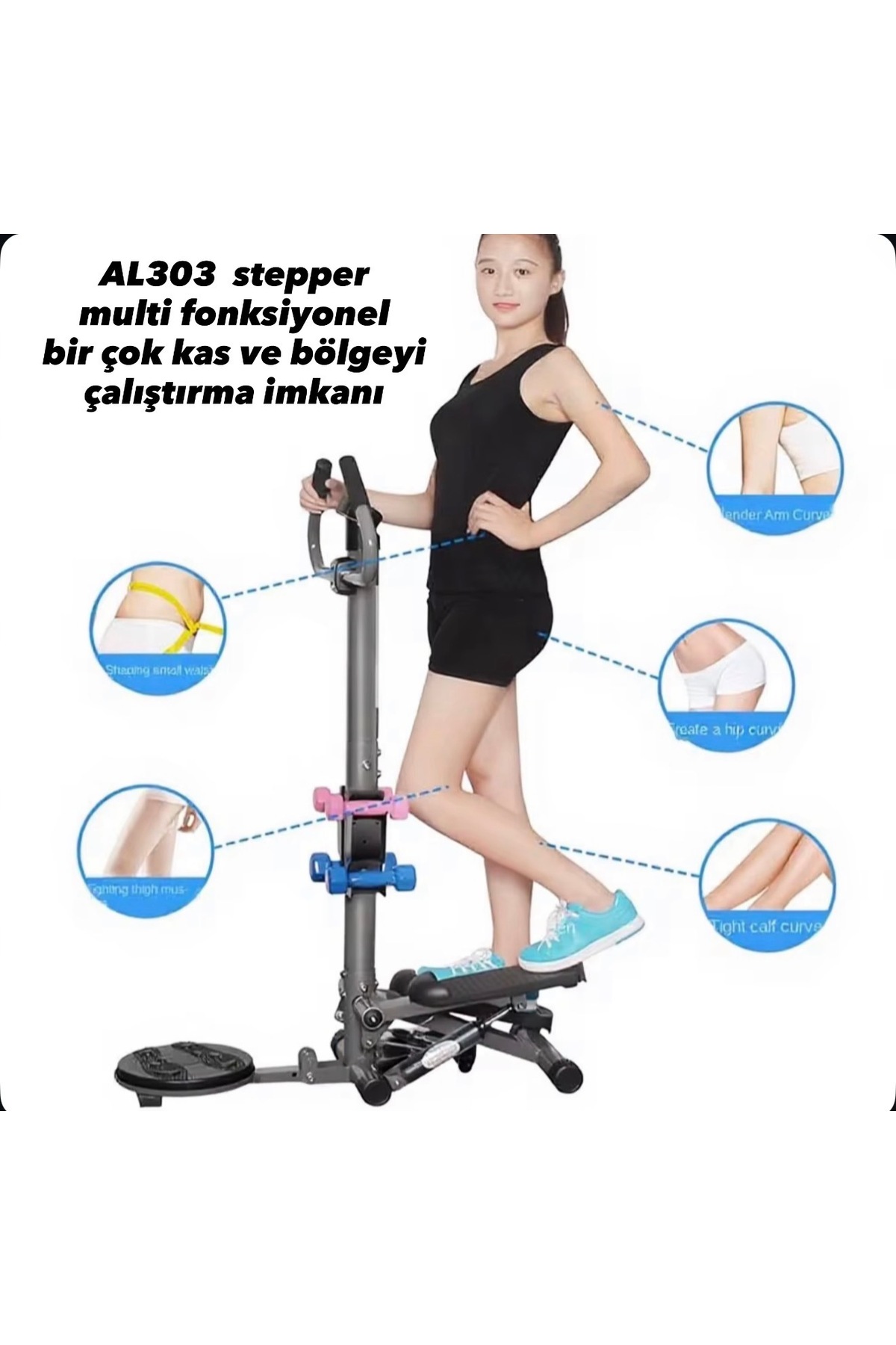 ALTIS Al-303 Çok Fonksiyonlu Stepper Egzersiz Aleti - Fiyatı