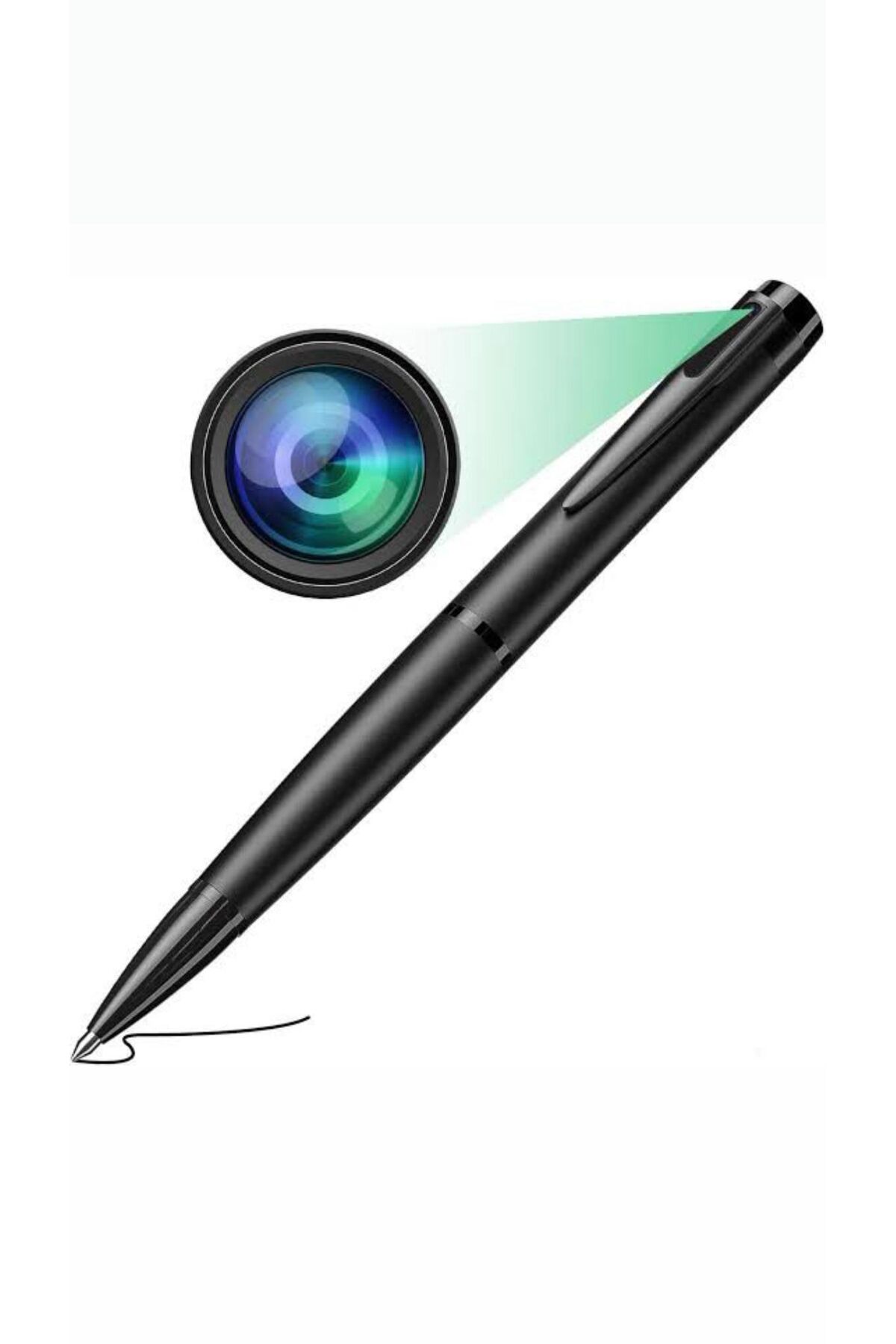 GEZBUL STORE W9 Tükenmez Kalem Seklinde Video Kamera /+32GB Hafiza Karti Hediyeli / Tek Sarj ile 75 Dakika Kayit