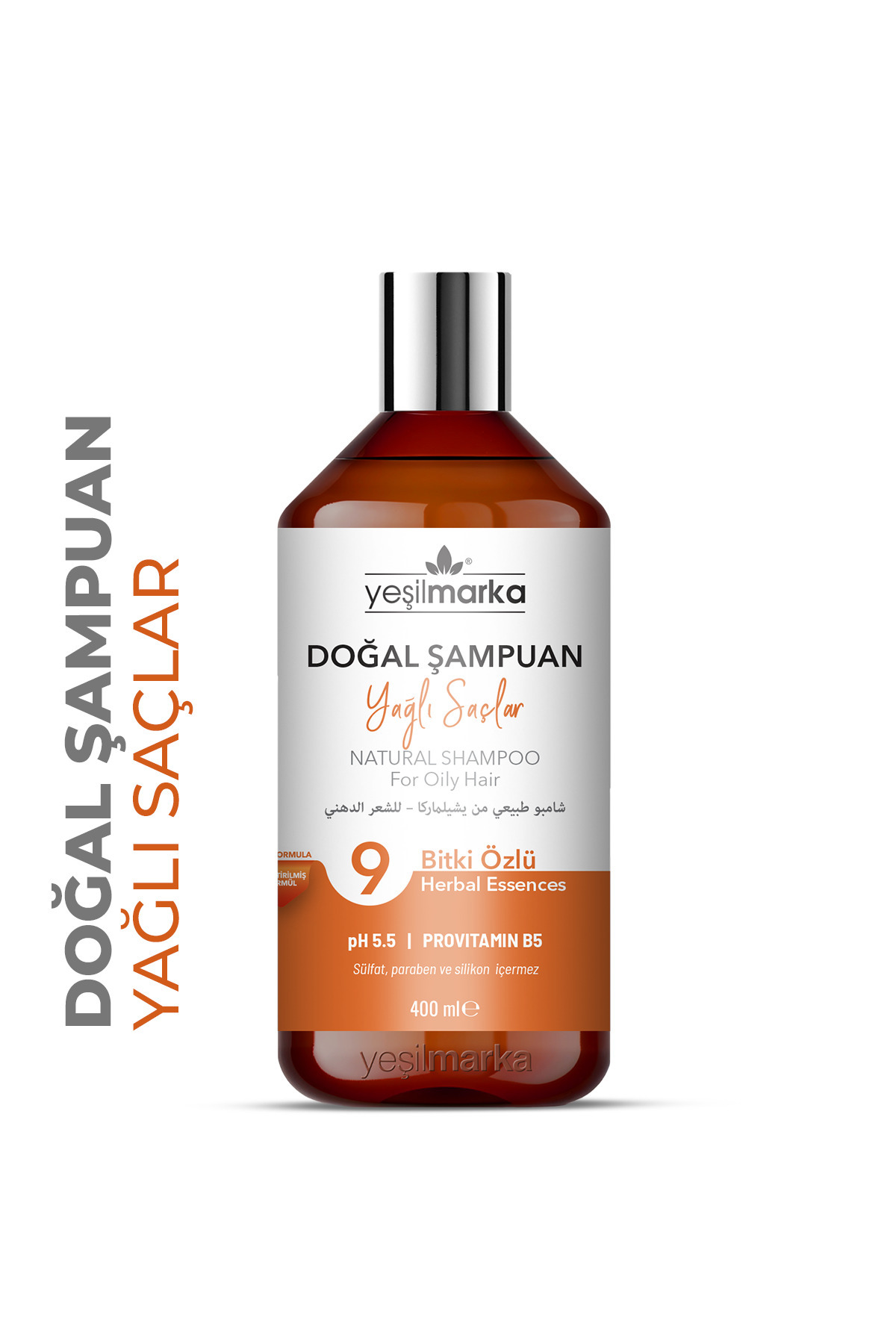 Doğal Şampuan- Yağlı Saçlar- Sirke Içerikli- Vegan- Organik Içerikli- Sebum Dengeleyici — 8682022620019 — تصویر 2 از 5