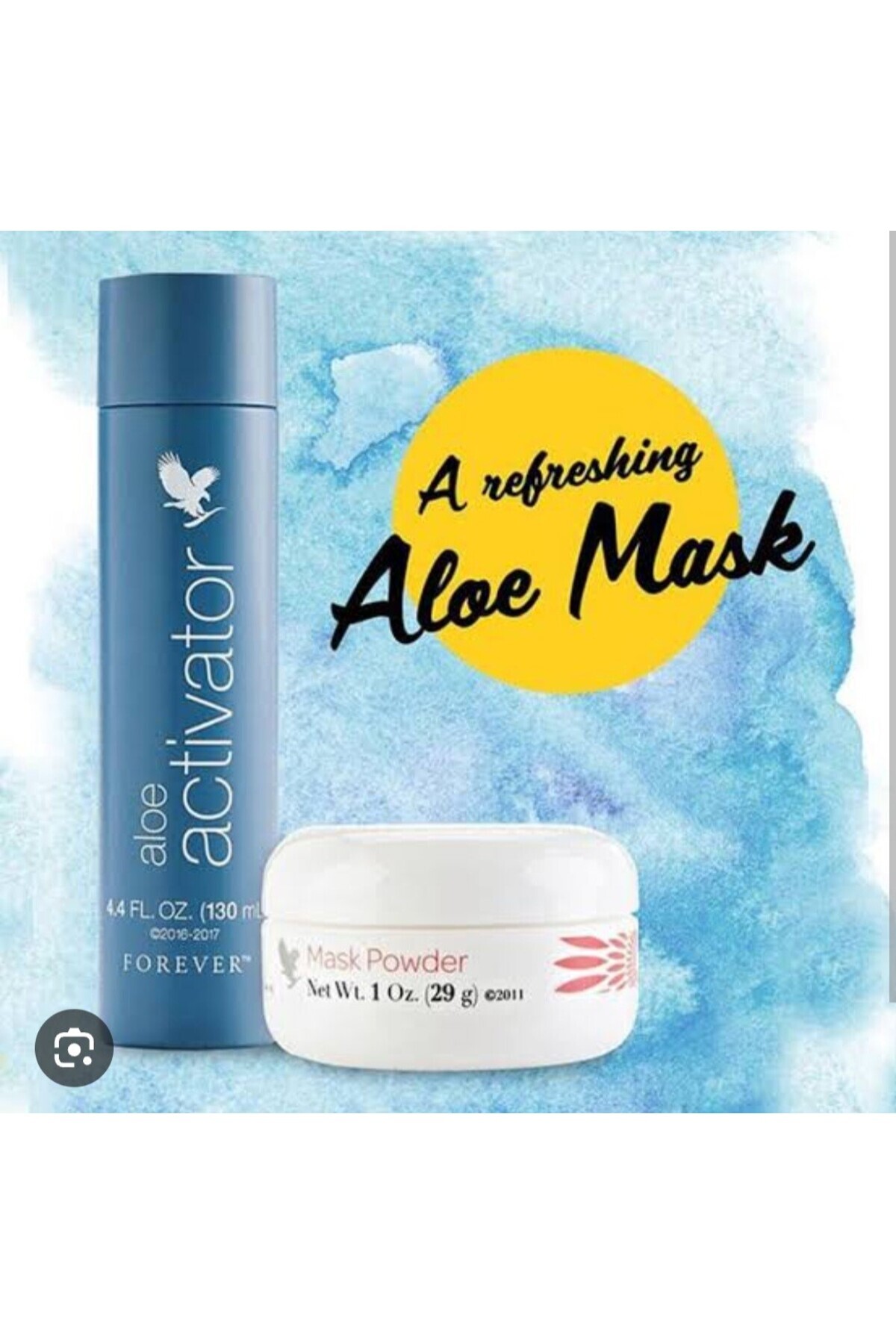 FOREVER LIVING PRODUCTSアクティベーター 4本セット Forever Living Products Aloe Activator ve Mask Powder - Fiyatı