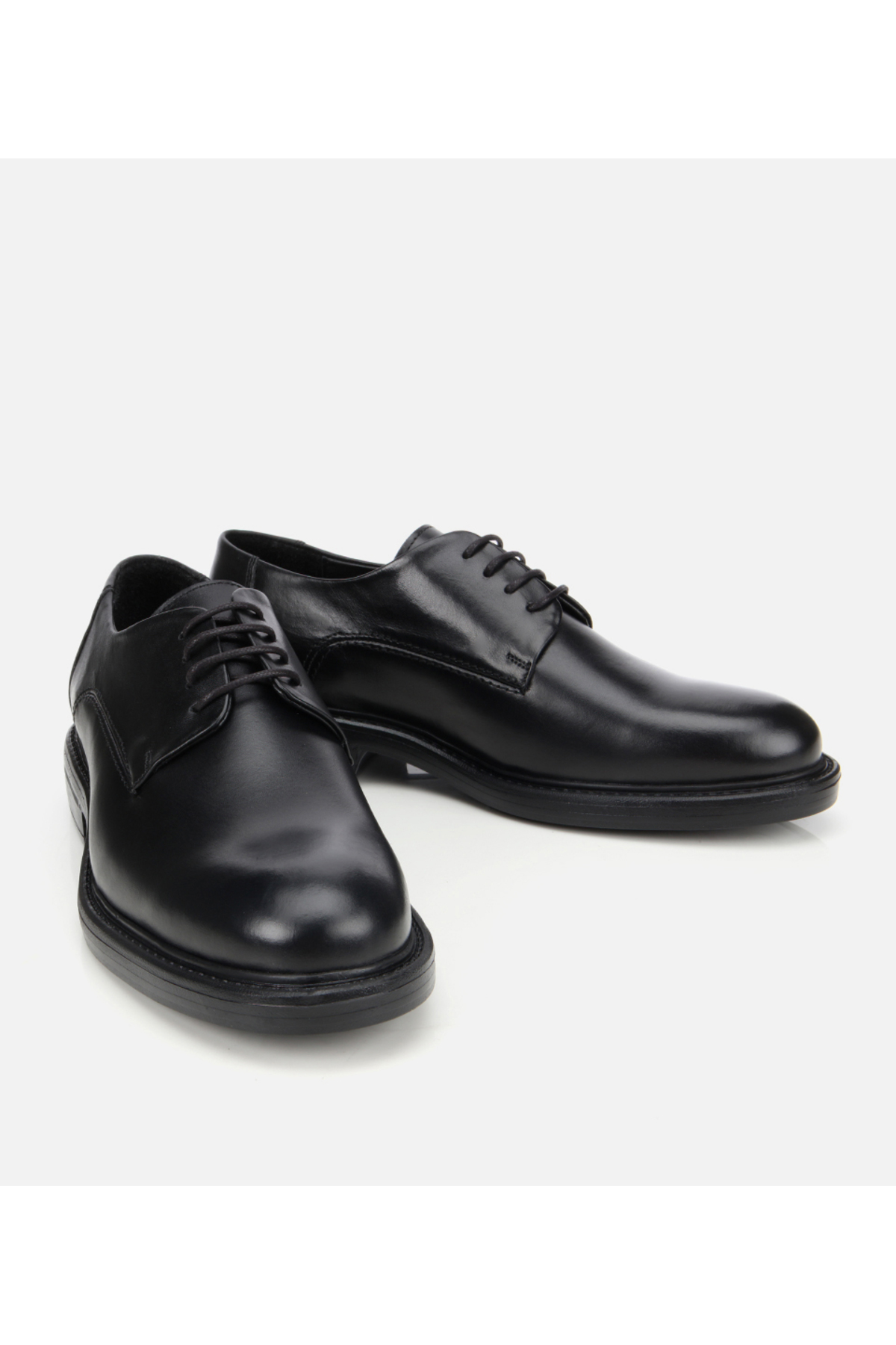 Hotiç  Erkek Deri Siyah Rahat Tabanlı Klasik Ayakkabı - Görsel 2