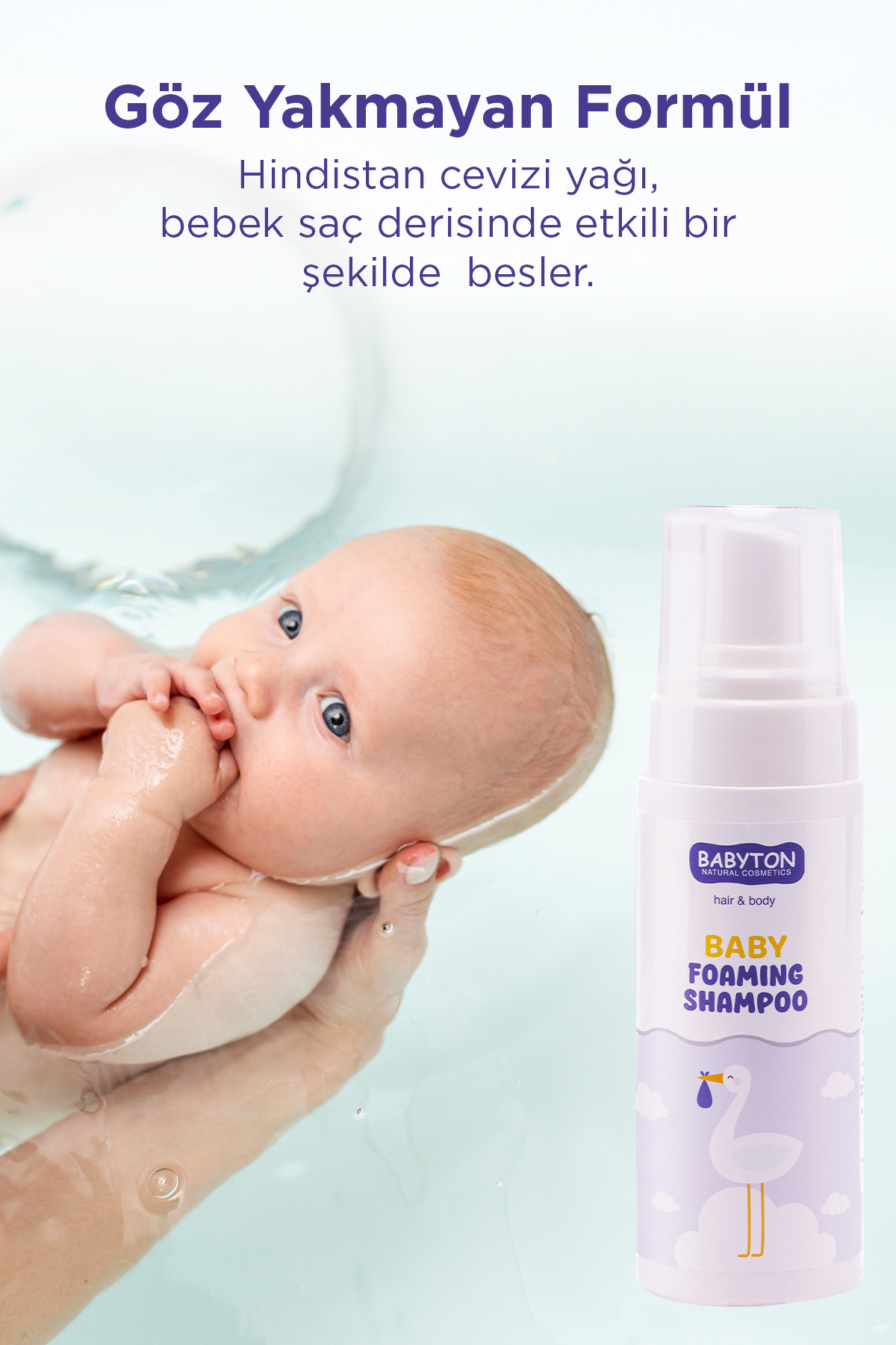 BABYTON Yenidoğan Doğal Konak Şampuan 150 ml fotoğrafı 2 (önizleme)