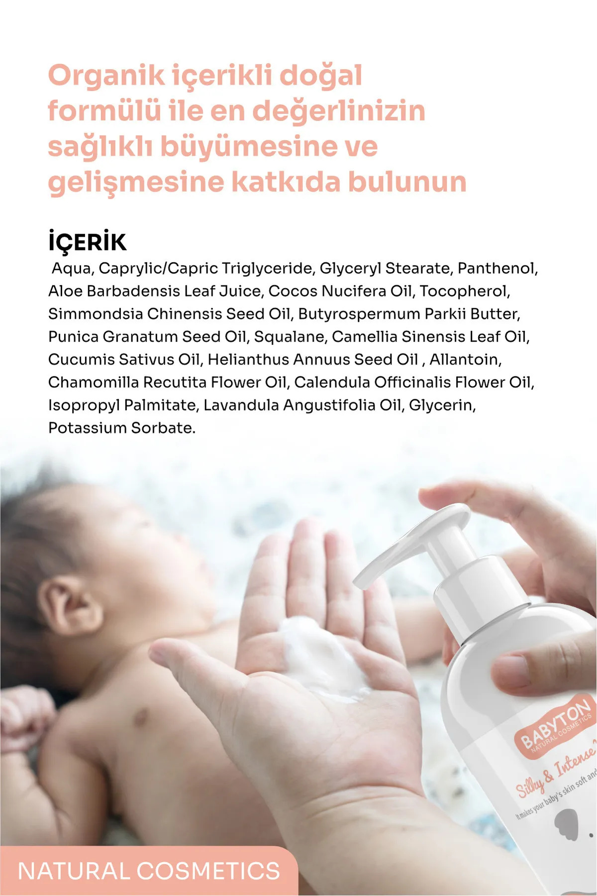 BABYTON Bebek ve Çocuklar İçin Doğal Yüz ve Vücut Losyonu fotoğrafı 4 (önizleme)