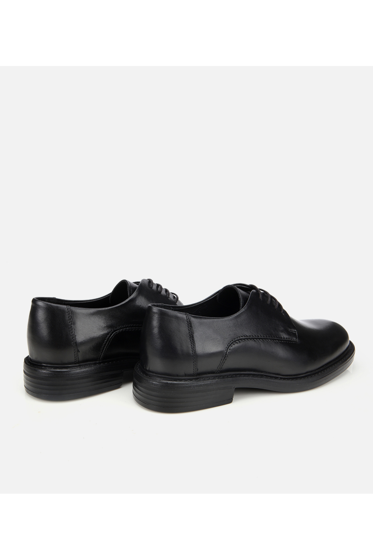 Hotiç  Erkek Deri Siyah Rahat Tabanlı Klasik Ayakkabı - Görsel 4