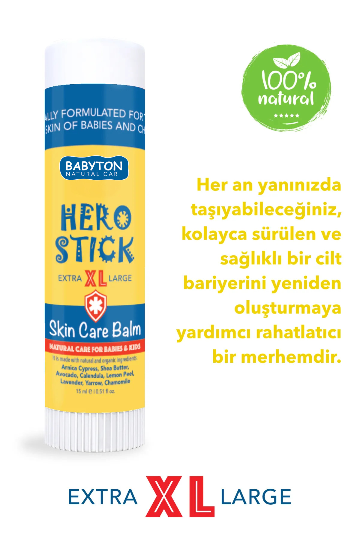 BABYTON Hero Stick XL 15 gr fotoğrafı 2 (önizleme)