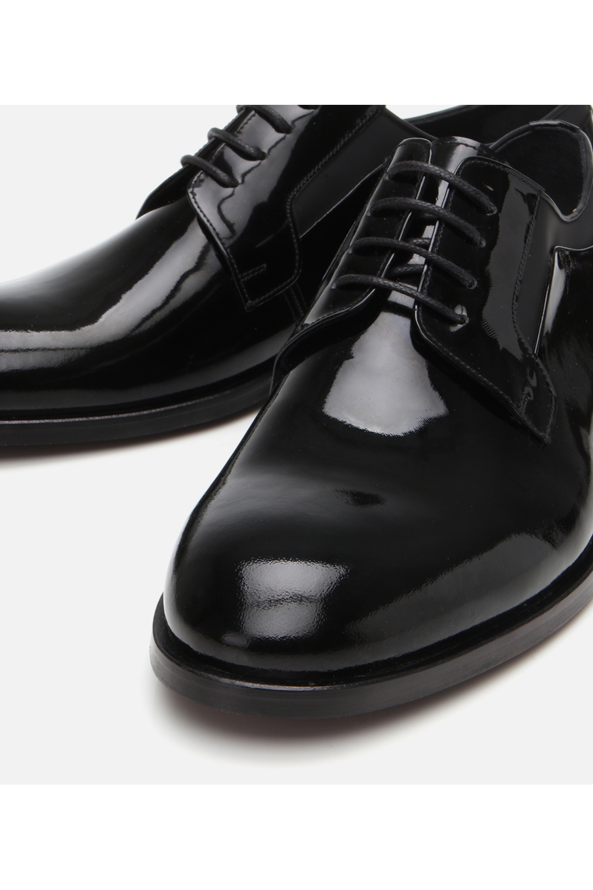 Hotiç  Erkek Rugan Deri Siyah Şık Klasik Ayakkabı - Görsel 3