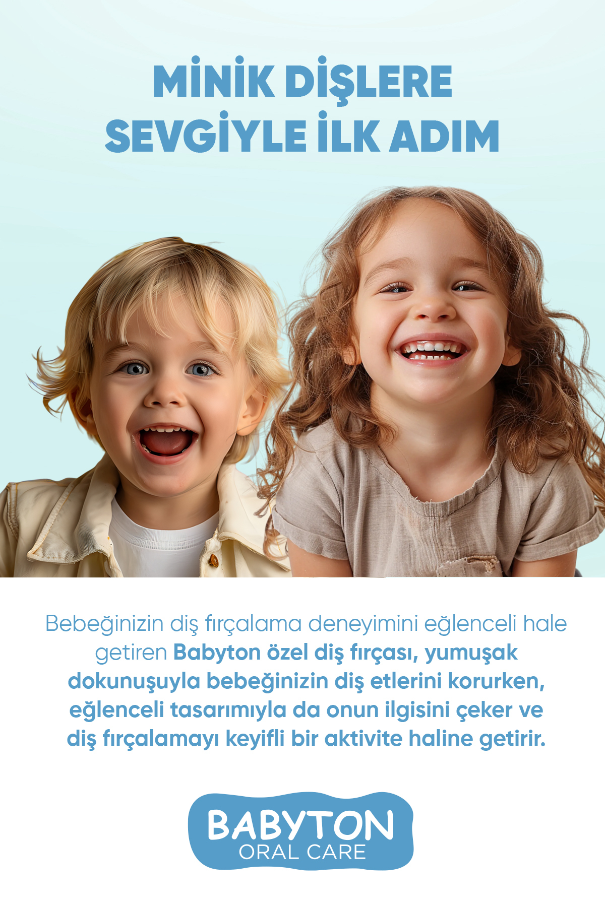 BABYTON Ekolojik Diş Fırçası Zebra fotoğrafı 4 (önizleme)