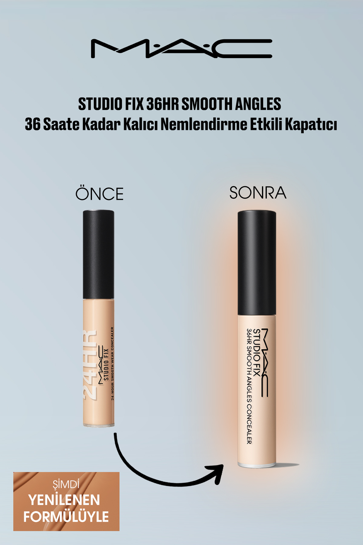 کانسیلر Studio Fix 36HR Smooth Angles با اثر مرطوب‌کنندگی ماندگار تا 36 ساعت - NW45 — بژ 142119 — تصویر 3 از 4