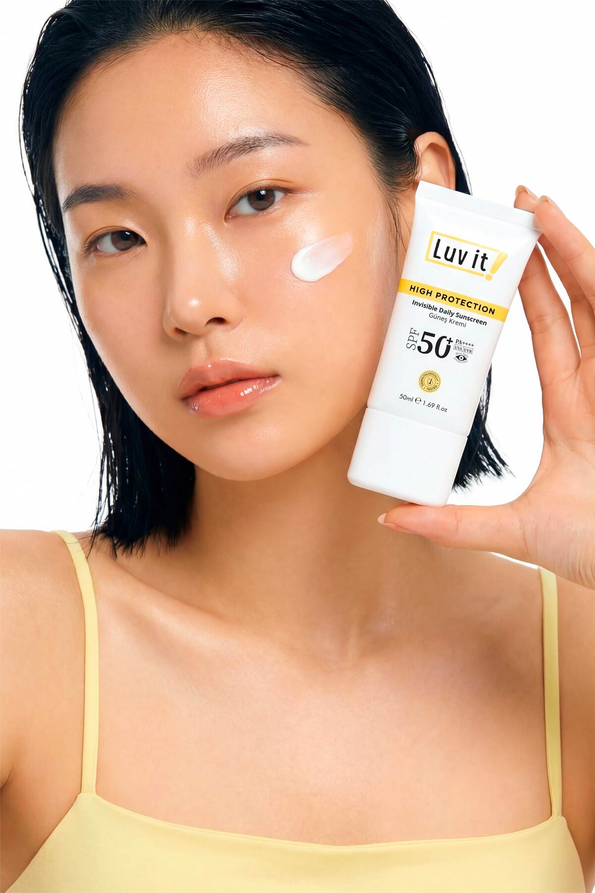 Güneş Kremi SPF50+ PA++++ Geniş Bant Yüksek Korumalı Leke Karşıtı UVA UVB 50 ml — L112 — تصویر 4 از 7