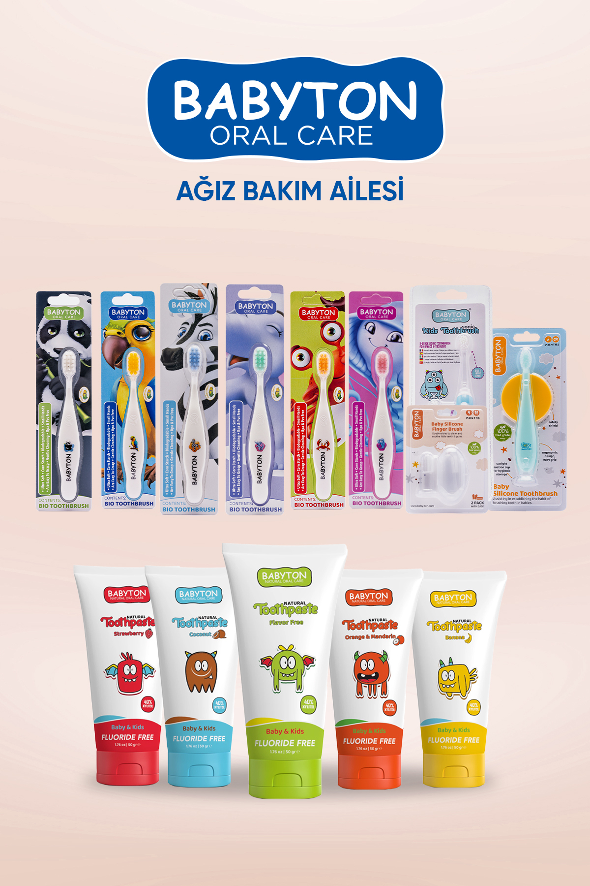 BABYTON Ekolojik Diş Fırçası Yengeç fotoğrafı 5 (önizleme)