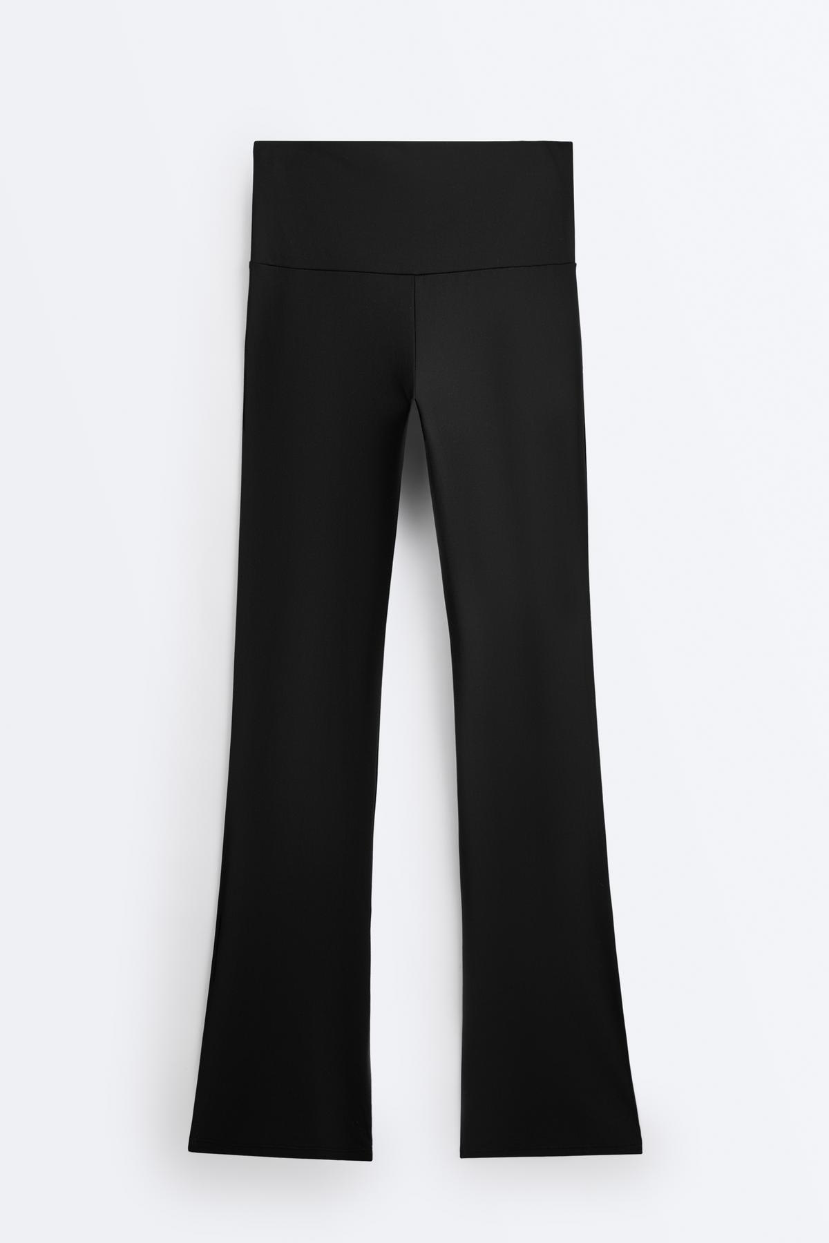 Oysho  Comfortlux 80 cm super high rise flare pantolon - Görsel 6