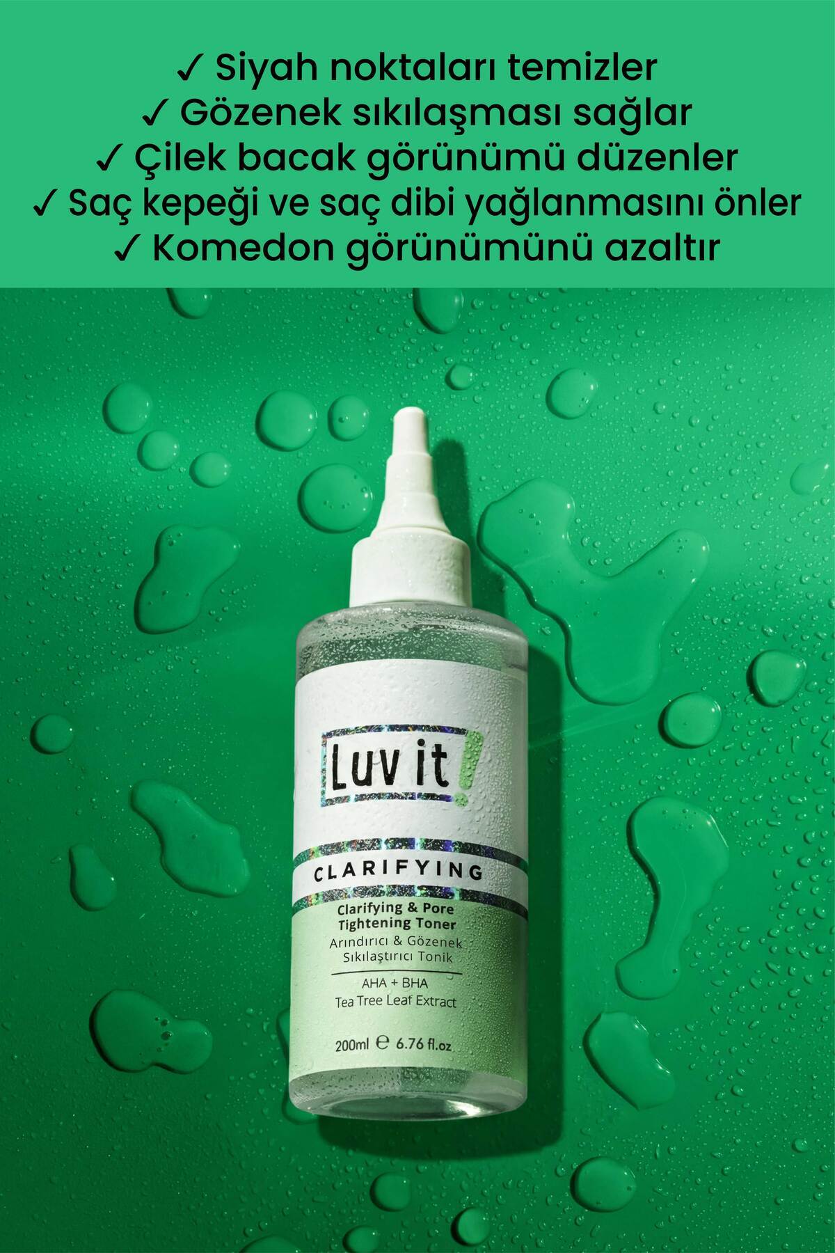 Siyah Nokta Ve Karşıtı Sebum Dengeleyici 2’li Cilt Bakım Seti — LUVIT114 — تصویر 4 از 7
